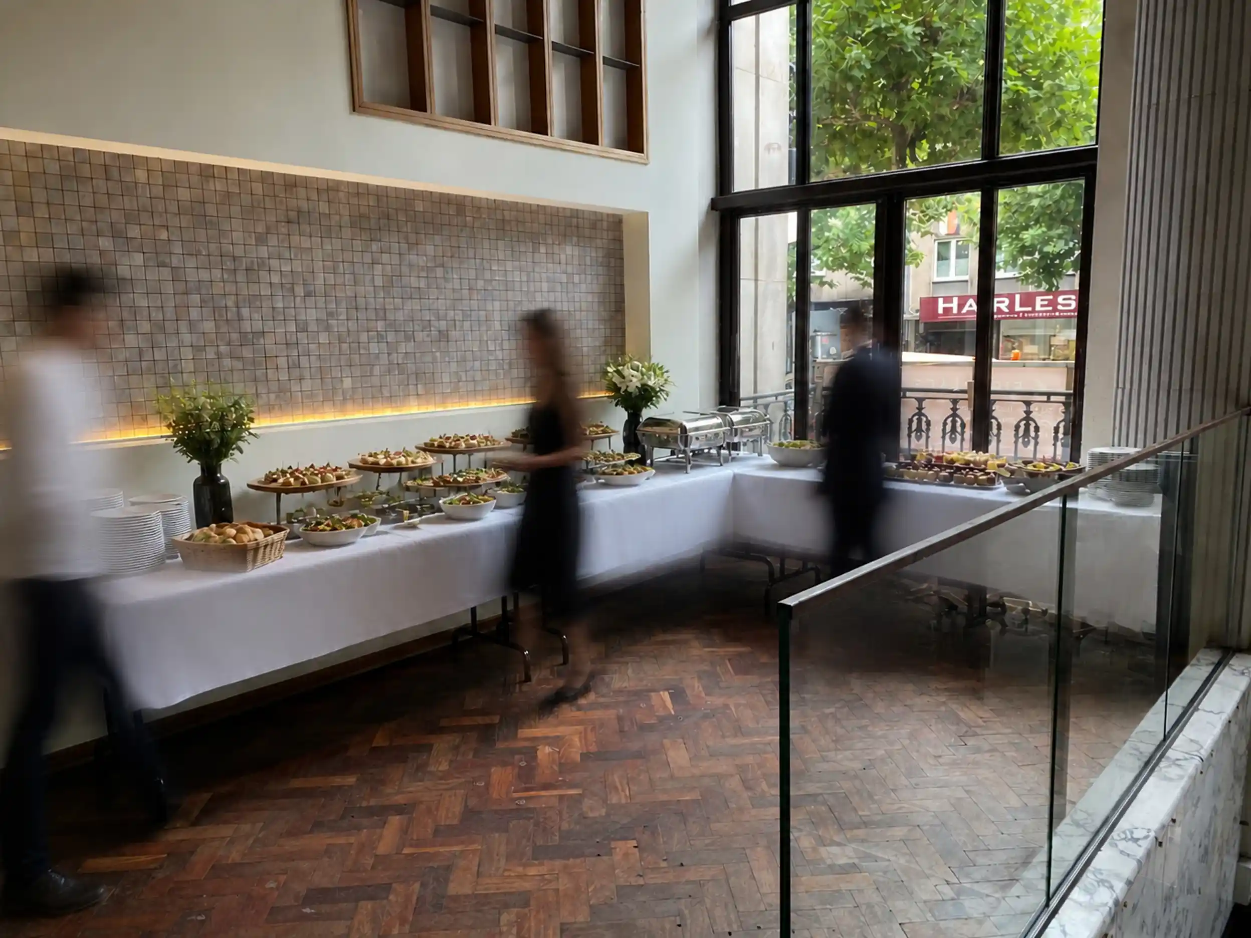 Impression aus der Eventlocation Fireplace Aachen