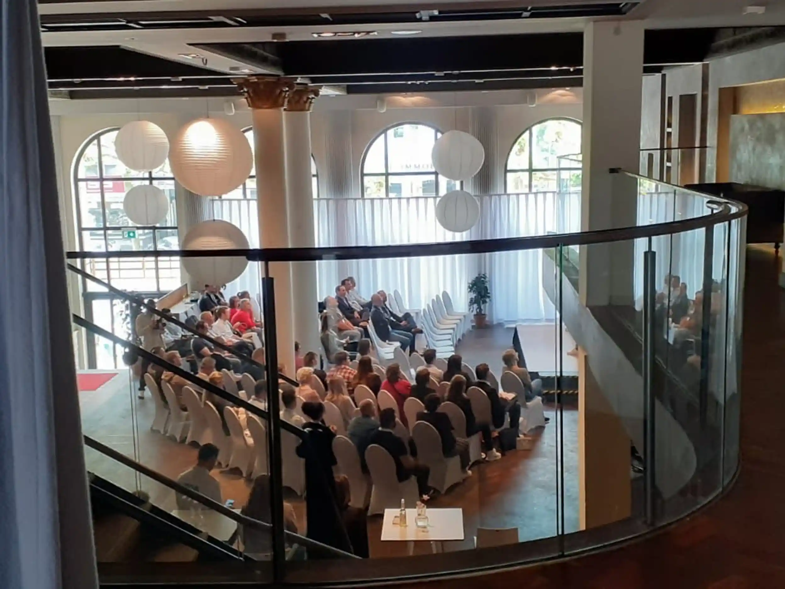 Impression aus der Eventlocation Fireplace Aachen