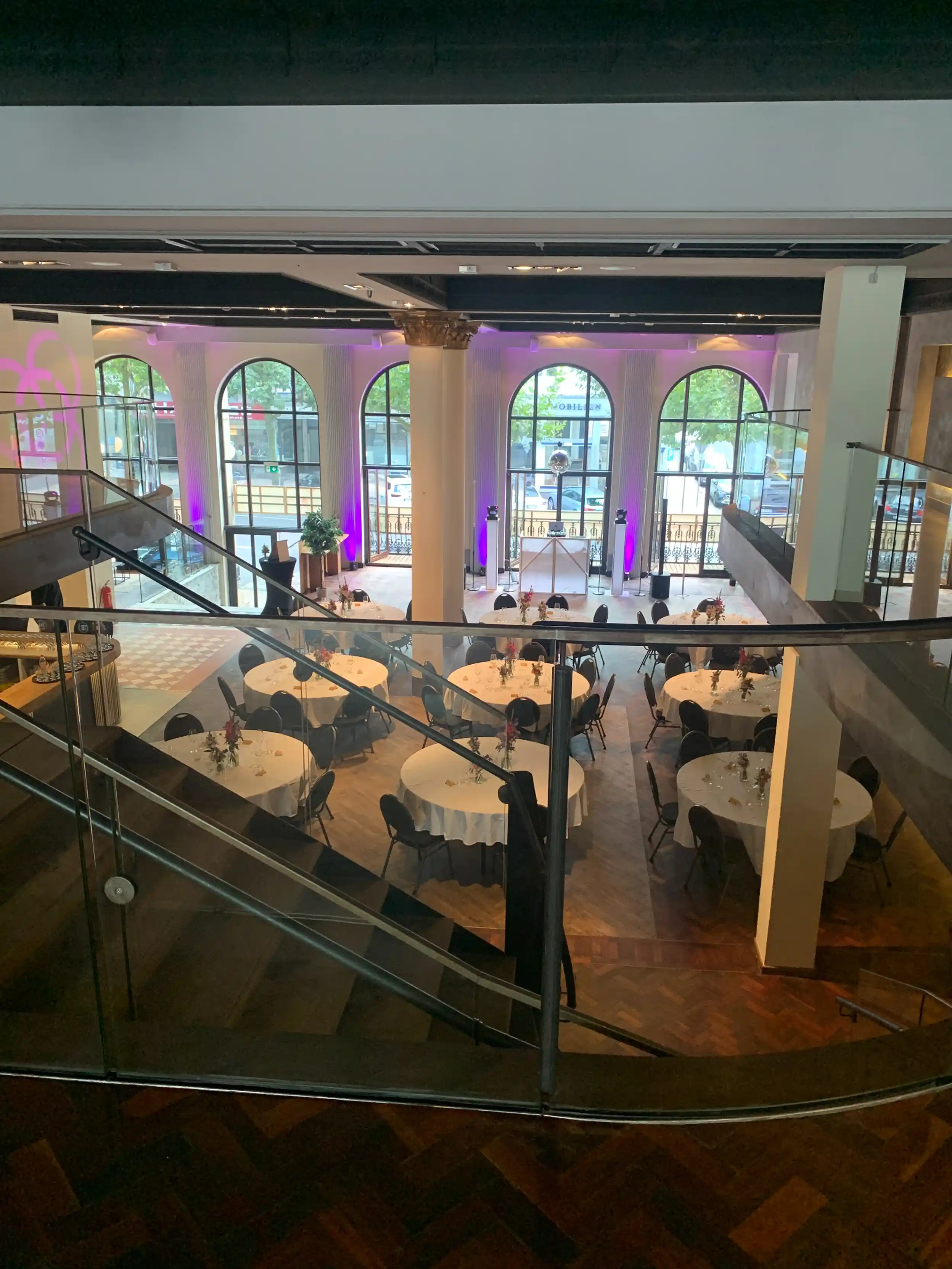 Impression aus der Eventlocation Fireplace Aachen