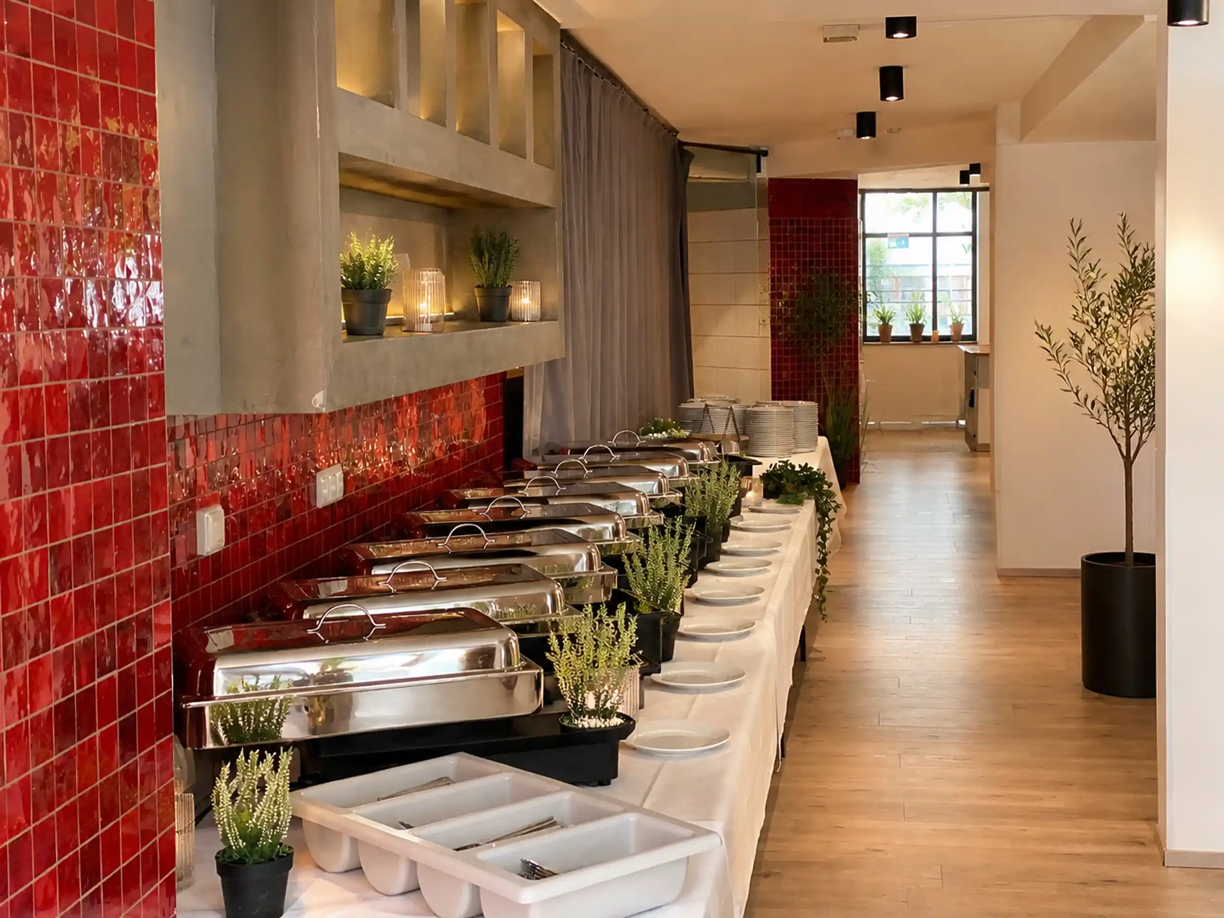 Impression aus der Eventlocation Fireplace Aachen