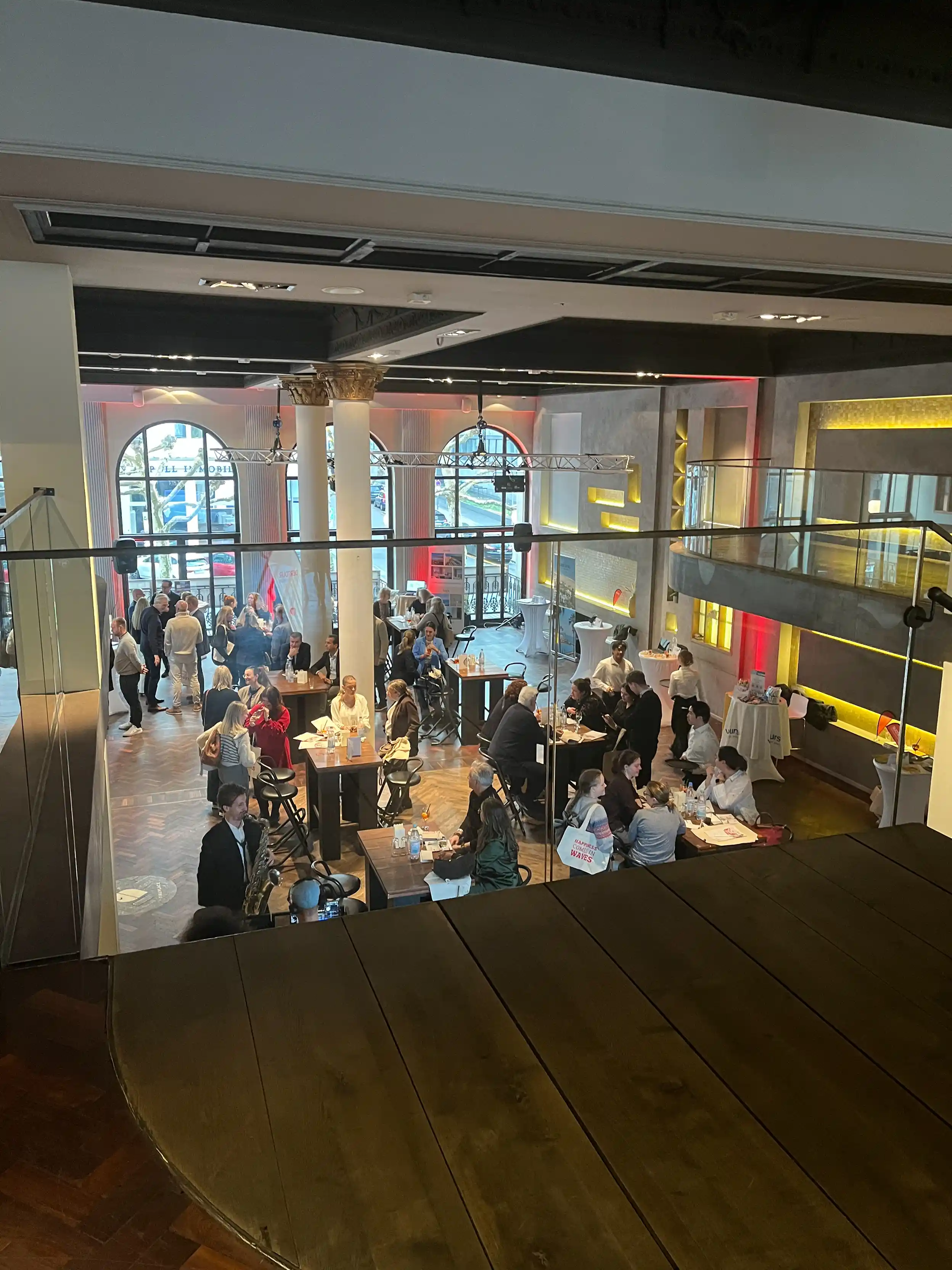 Impression aus der Eventlocation Fireplace Aachen