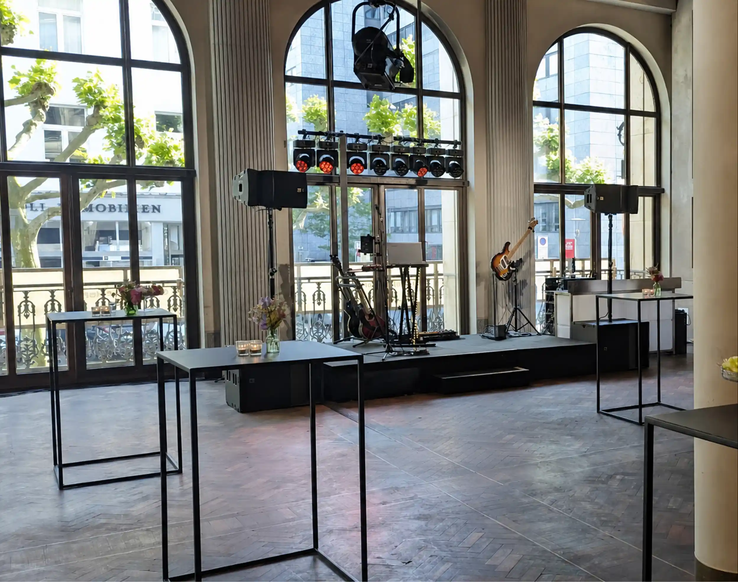 Impression aus der Eventlocation Fireplace Aachen