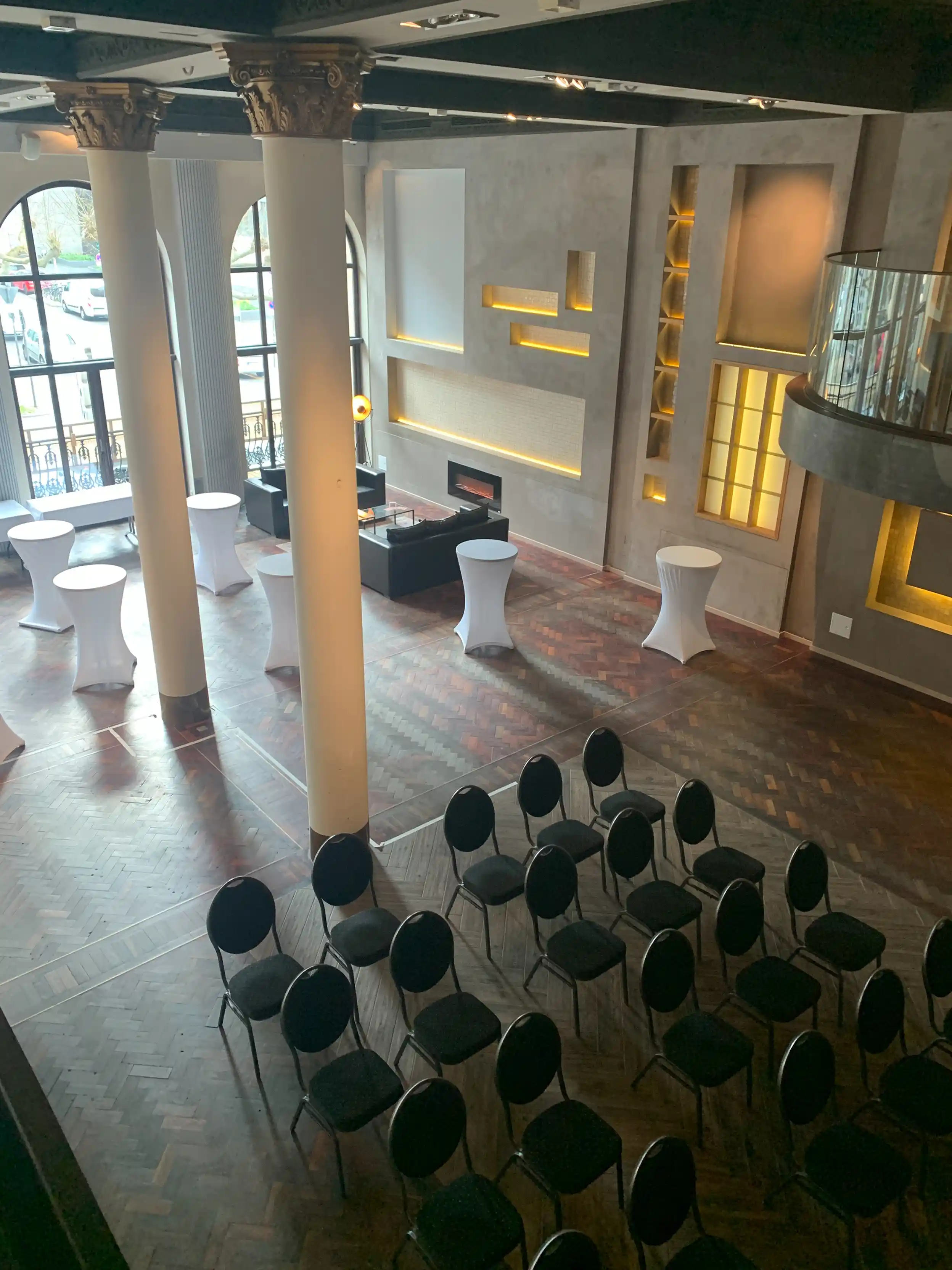Impression aus der Eventlocation Fireplace Aachen