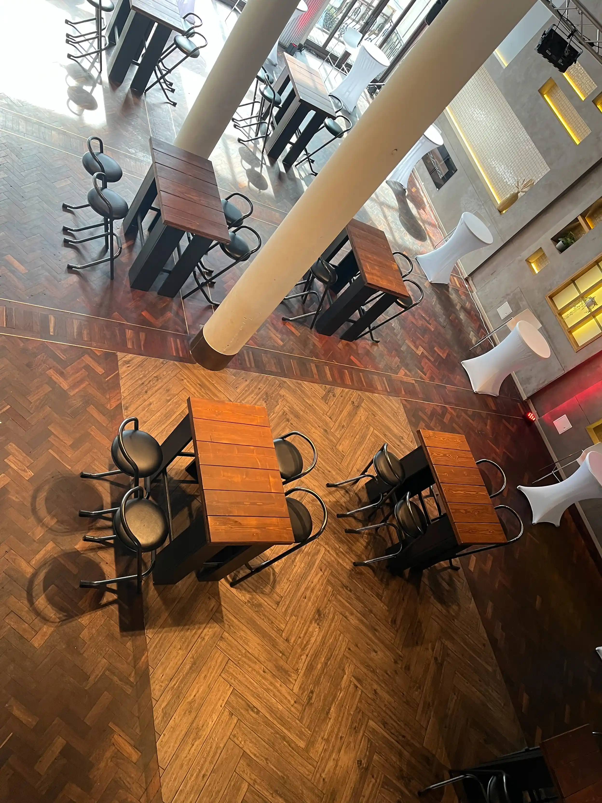 Impression aus der Eventlocation Fireplace Aachen