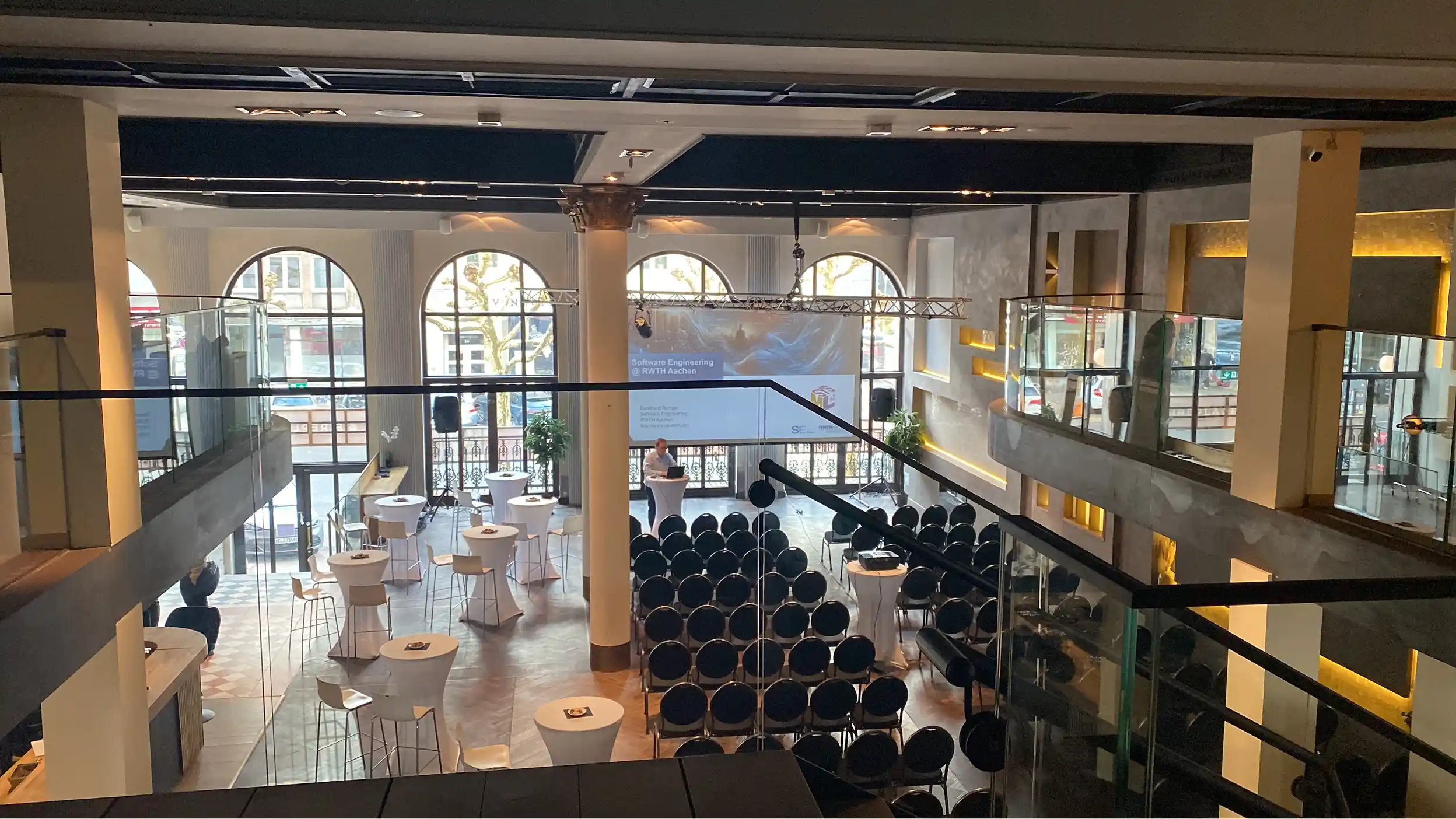 Impression aus der Eventlocation Fireplace Aachen