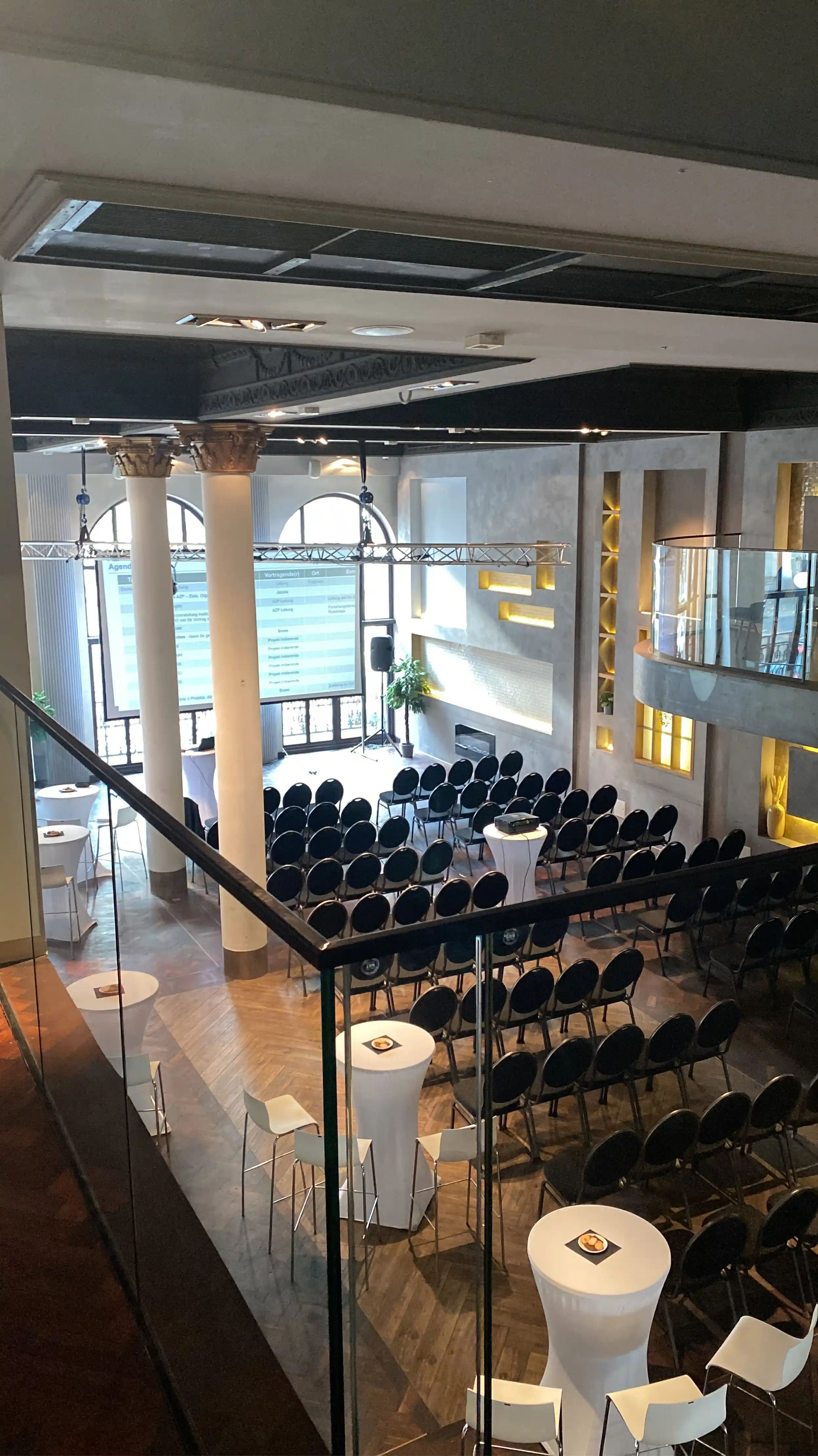 Impression aus der Eventlocation Fireplace Aachen