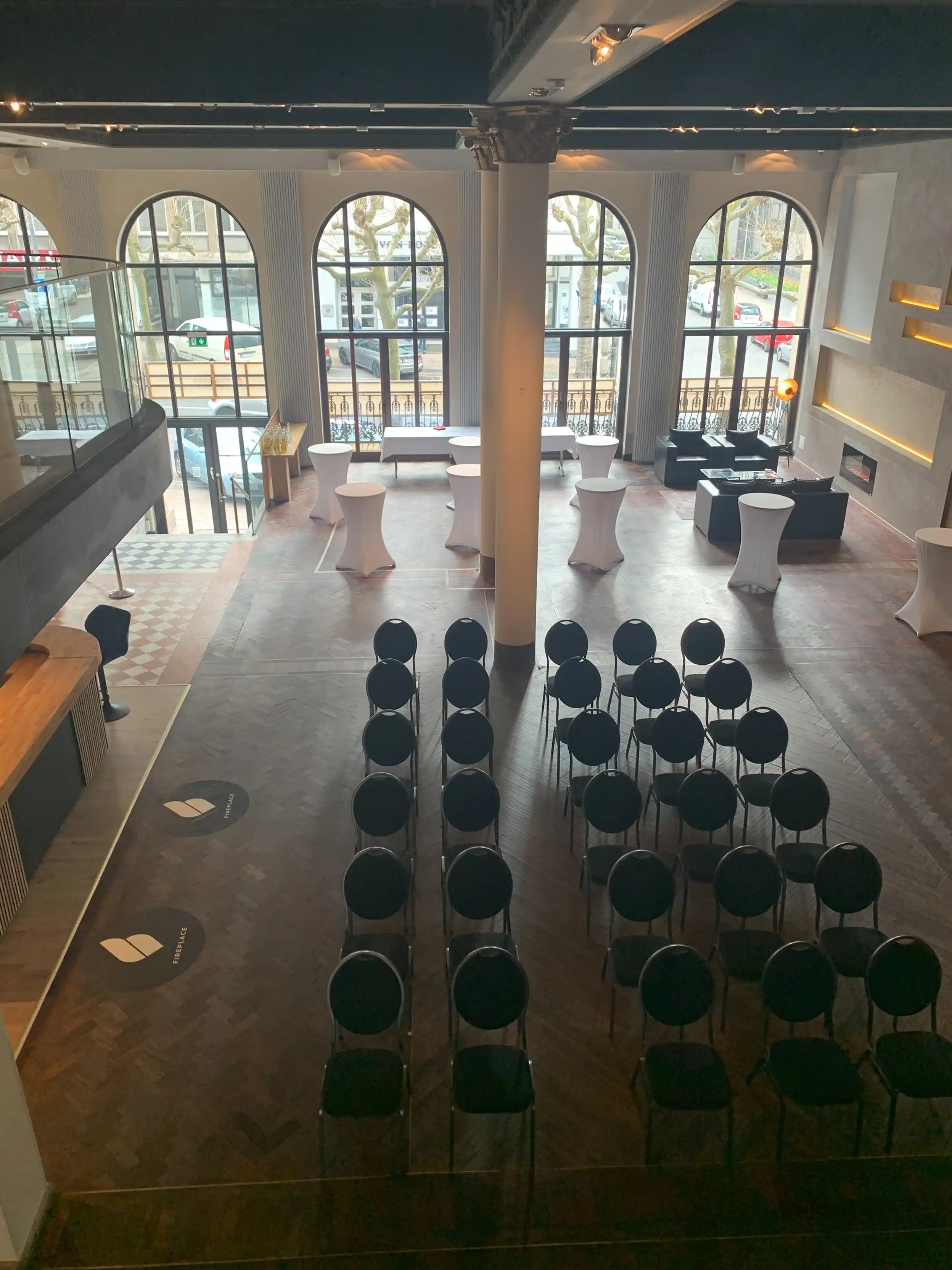 Impression aus der Eventlocation Fireplace Aachen