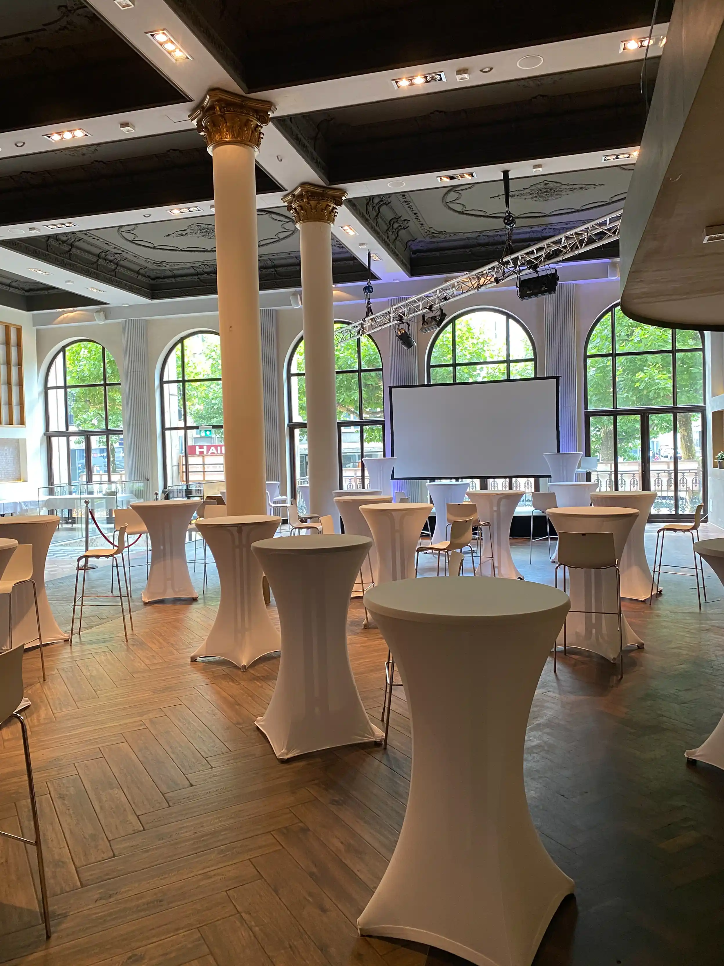 Impression aus der Eventlocation Fireplace Aachen