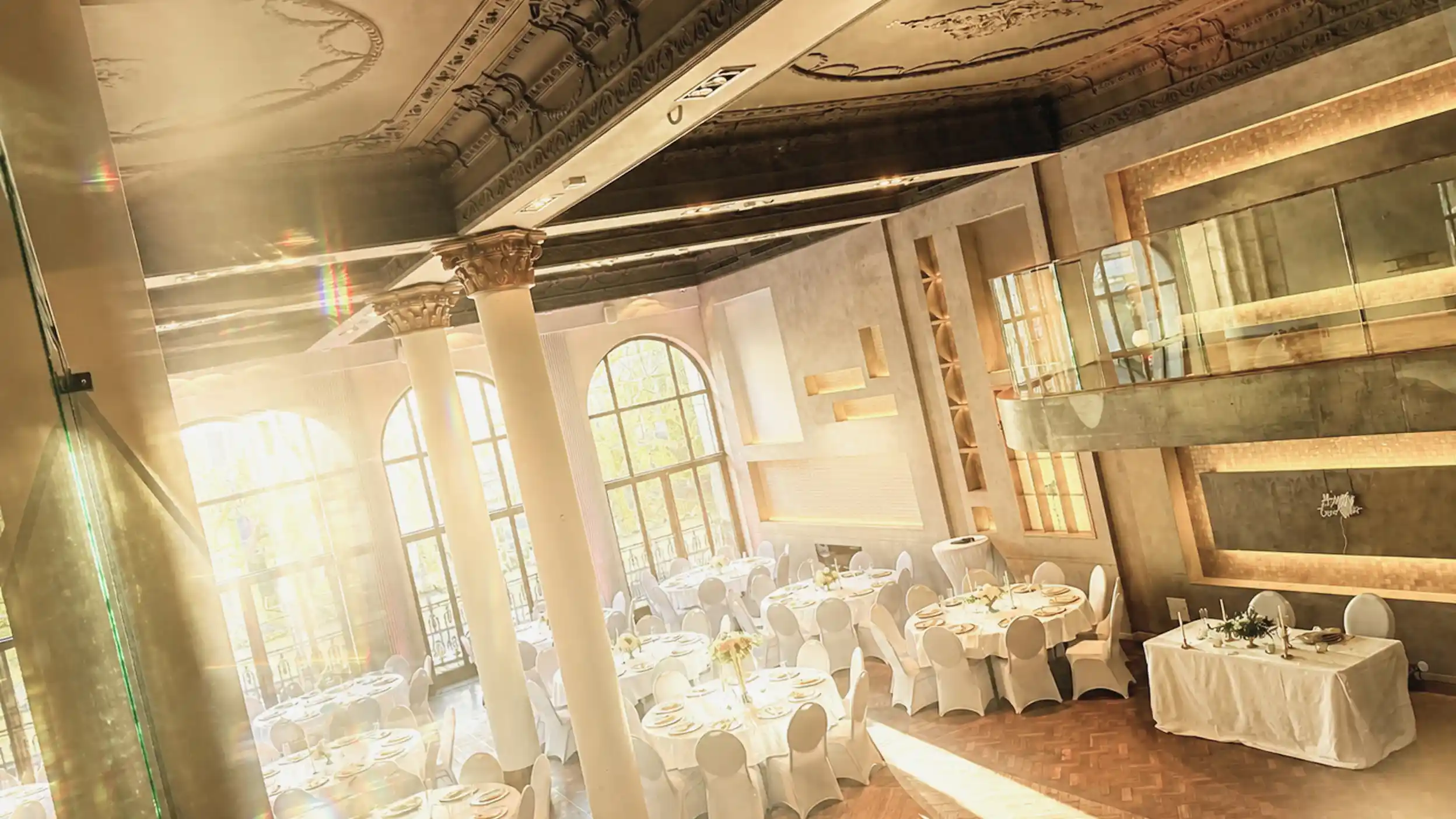 Impression aus der Eventlocation Fireplace Aachen
