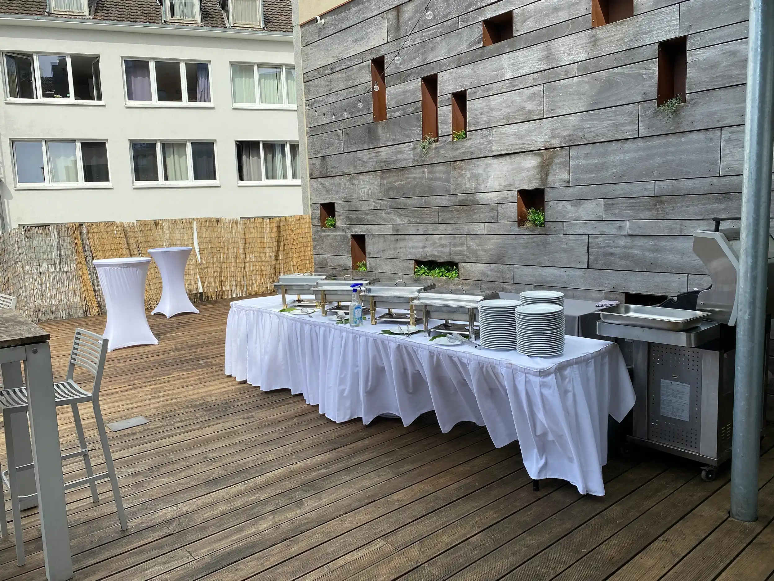 Impression aus der Eventlocation Fireplace Aachen