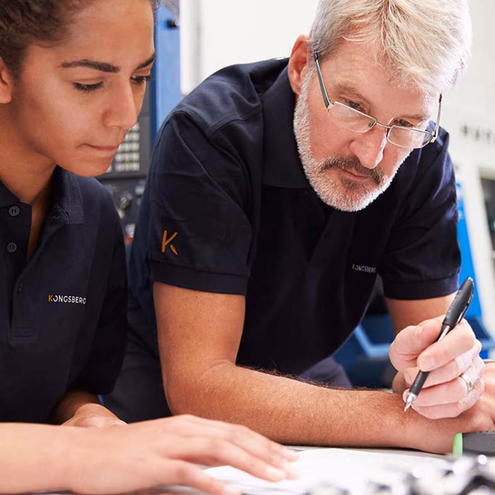 Kongsberg PCS service engineers at work