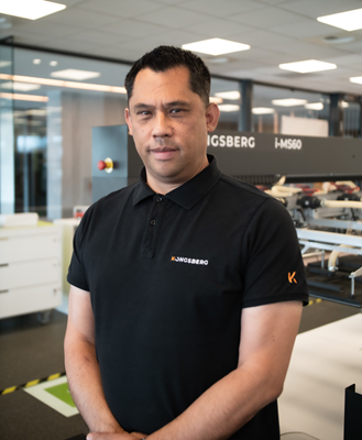 Stuart Fox, President and CEO, Kongsberg Precision Cutting Systems