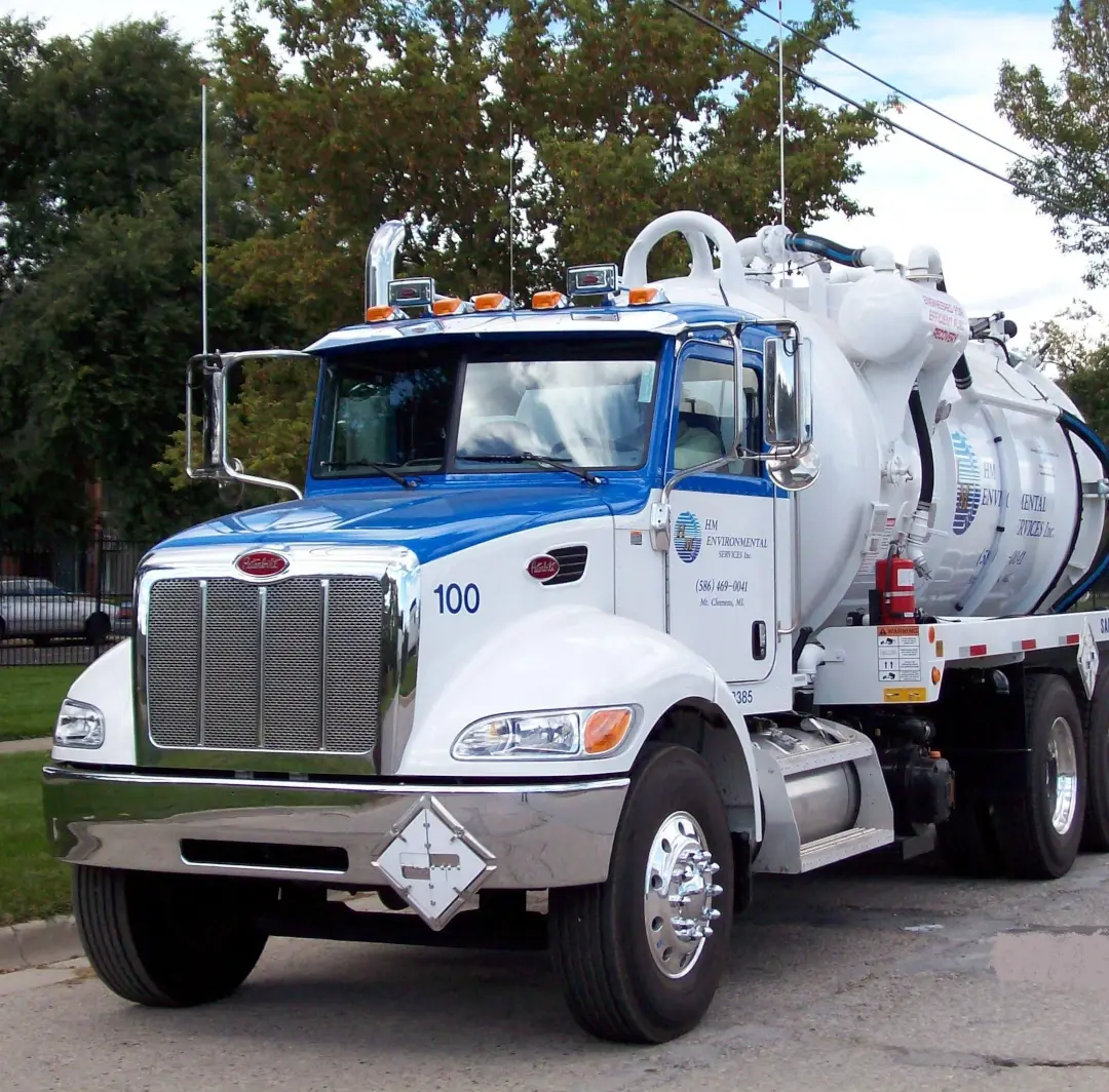 waste management truck