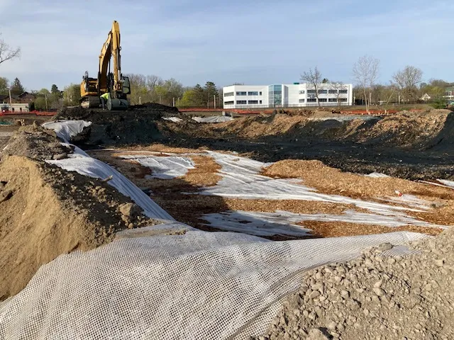 dig site for excavation project