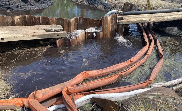 water treatment area