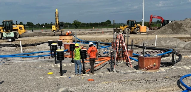 tank removal site