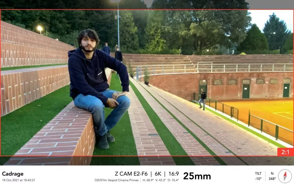Lo stesso fotogramma dopo la correzione colore