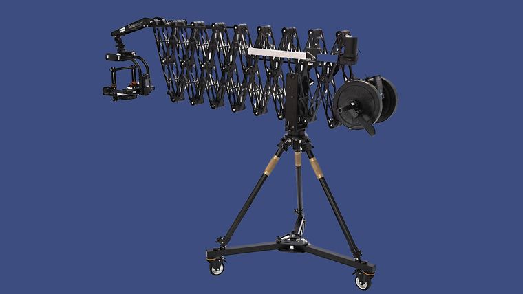 Xjib Scissor Crane from 1 to 4 mt extension