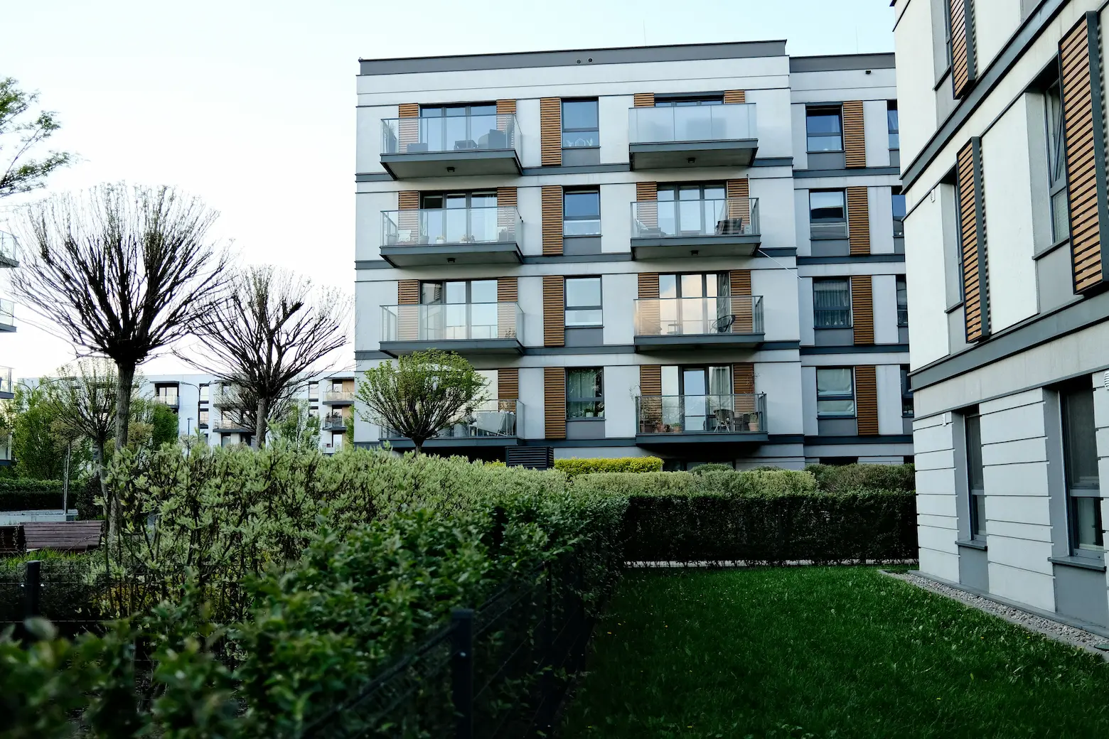 quartier résidentiel immeubles