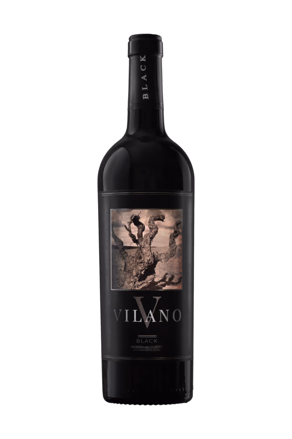 Botella de Vilano Black, seleccionado para la Feria de Artesanía y Alimentación Europea de El Corte Inglés