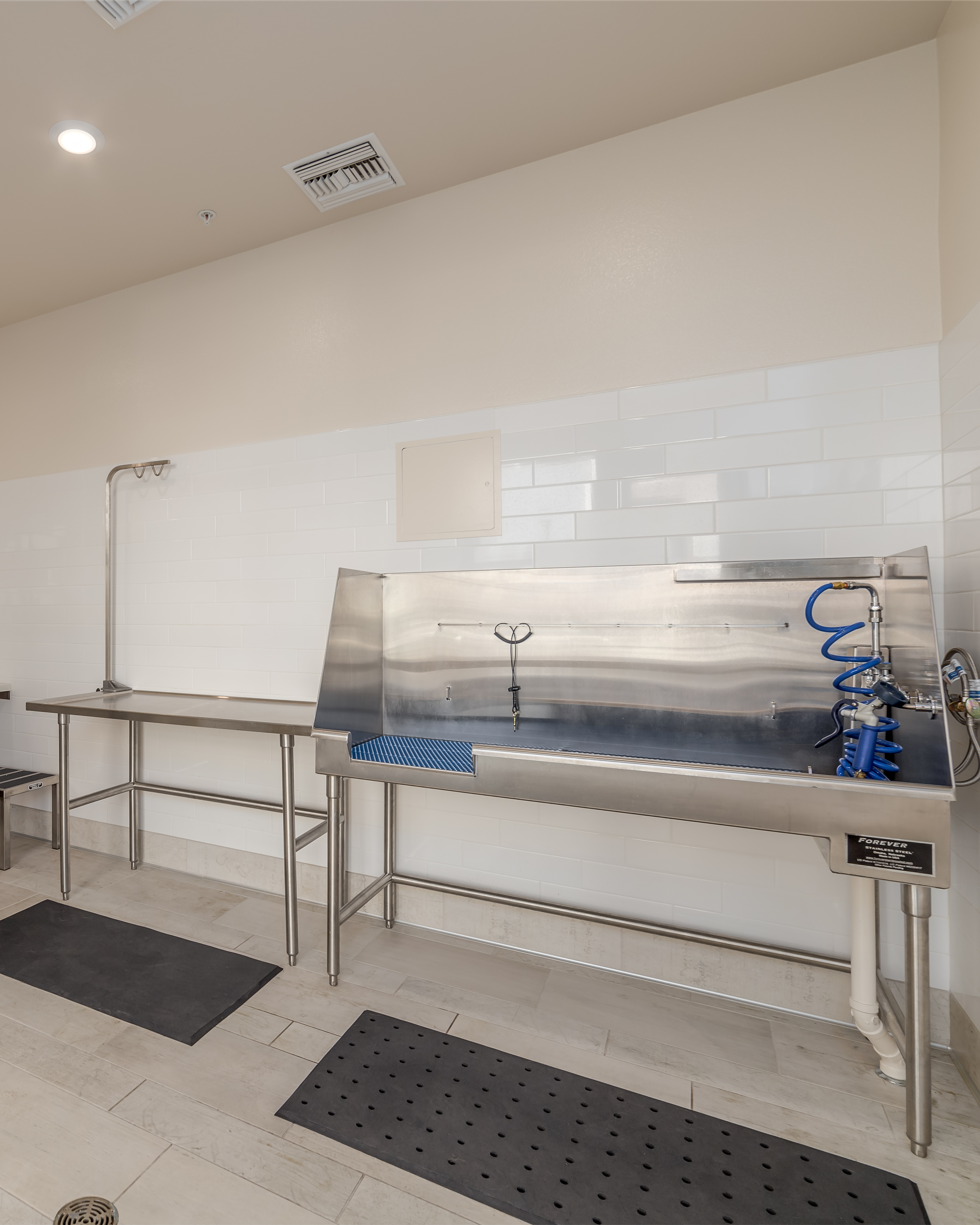 Pet wash station