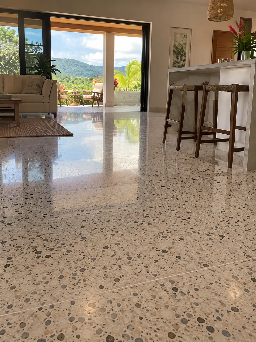 terrazzo floor