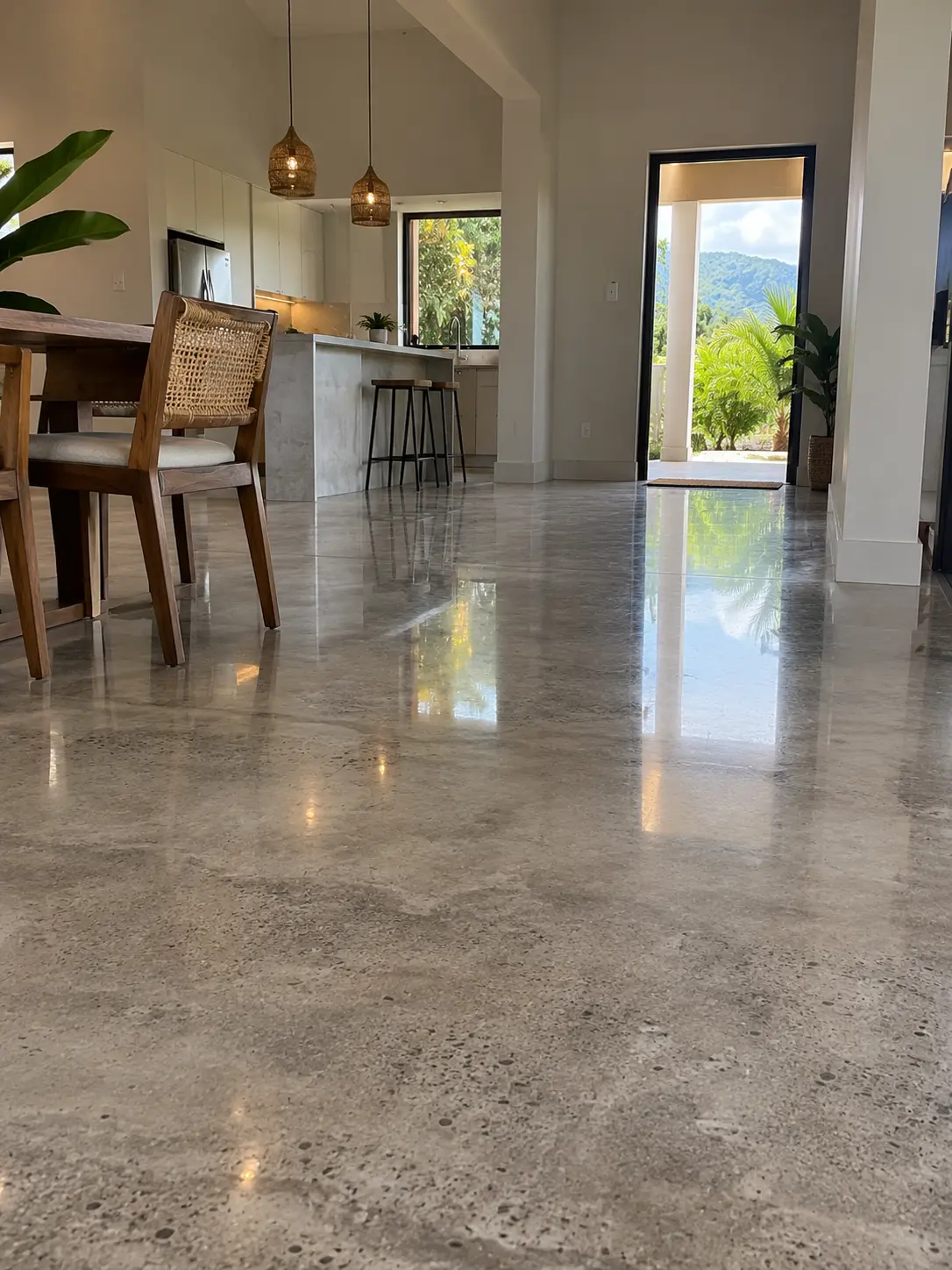 concrete floor