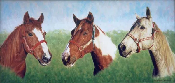 Three Horse Heads