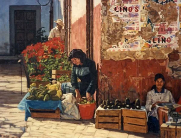 Mexican Street Scene 2