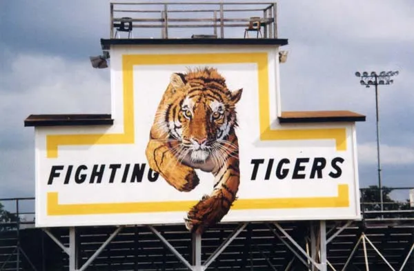 Fighting Tigers Mascot