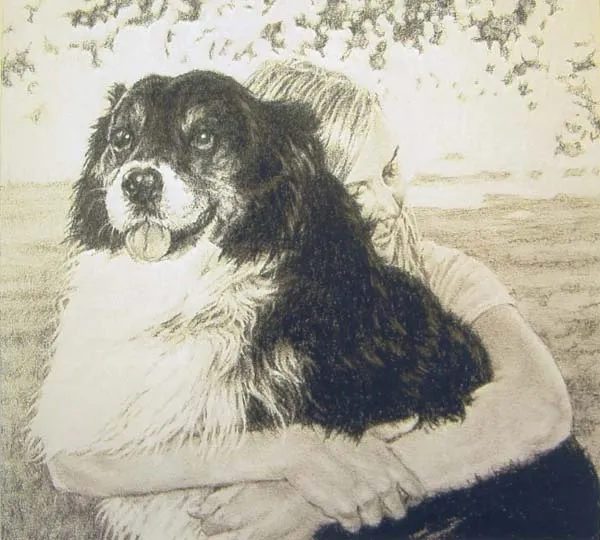 Dog and Person