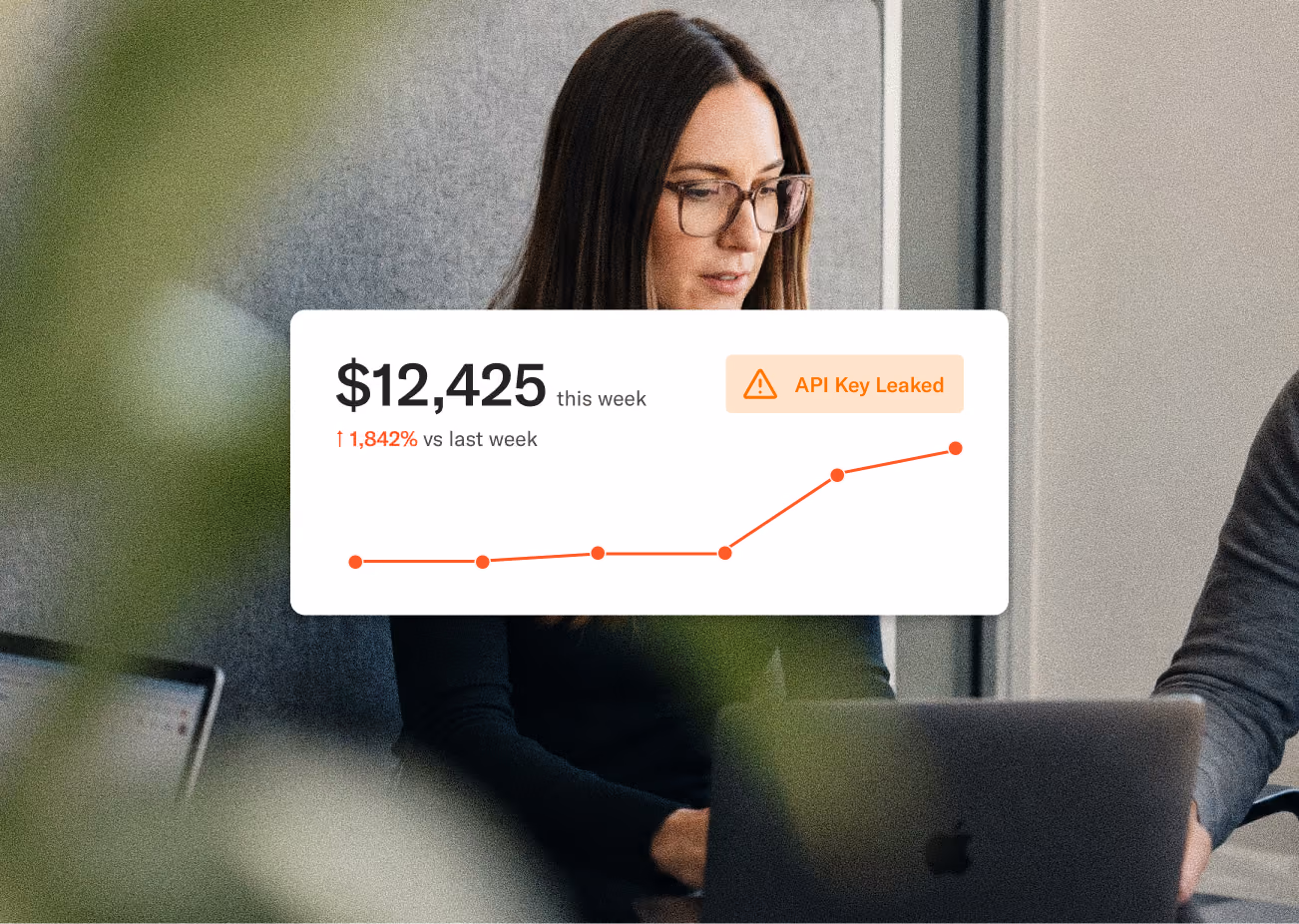 Screenshot of an AI-built app dashboard