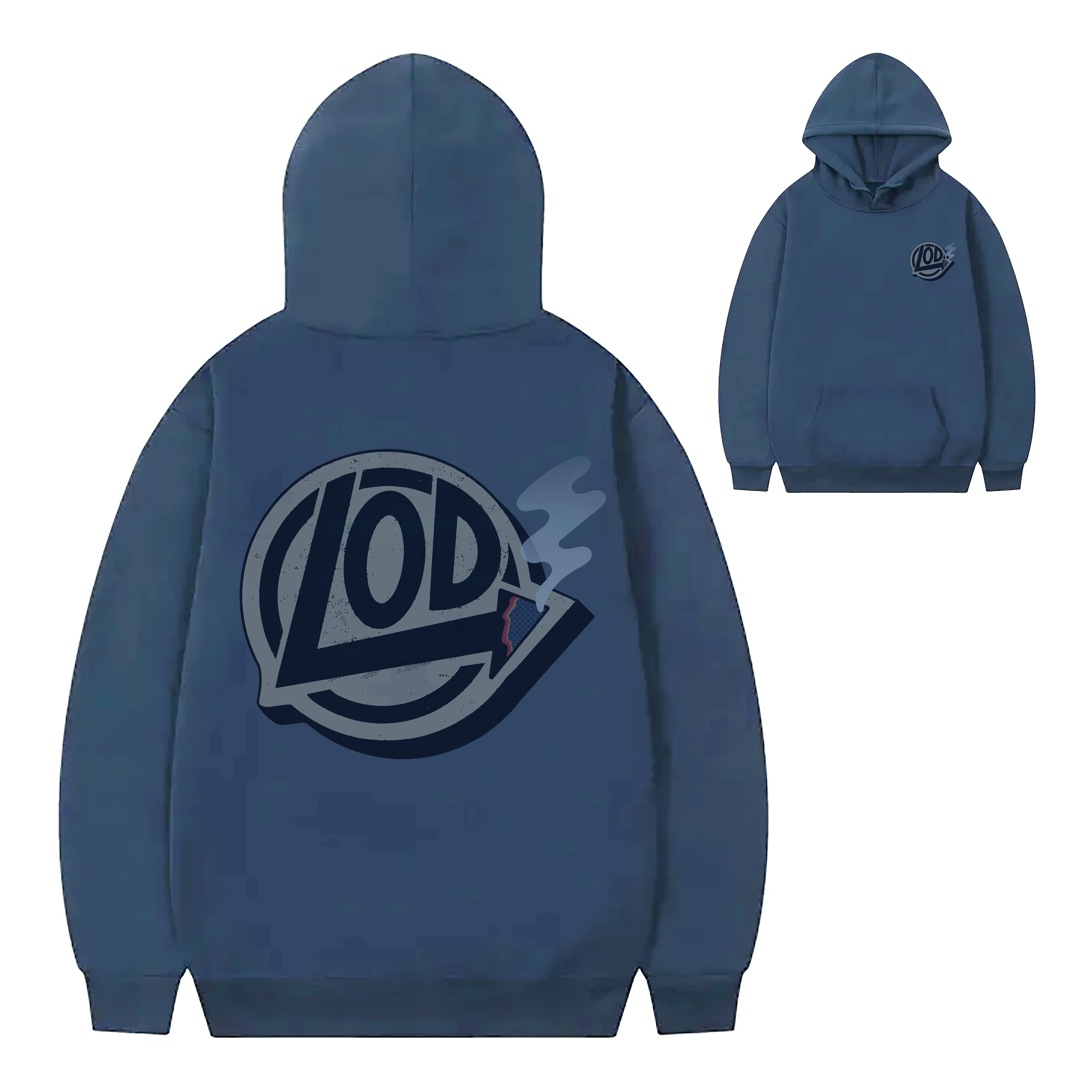 LOD Classic Hoodie: Navy