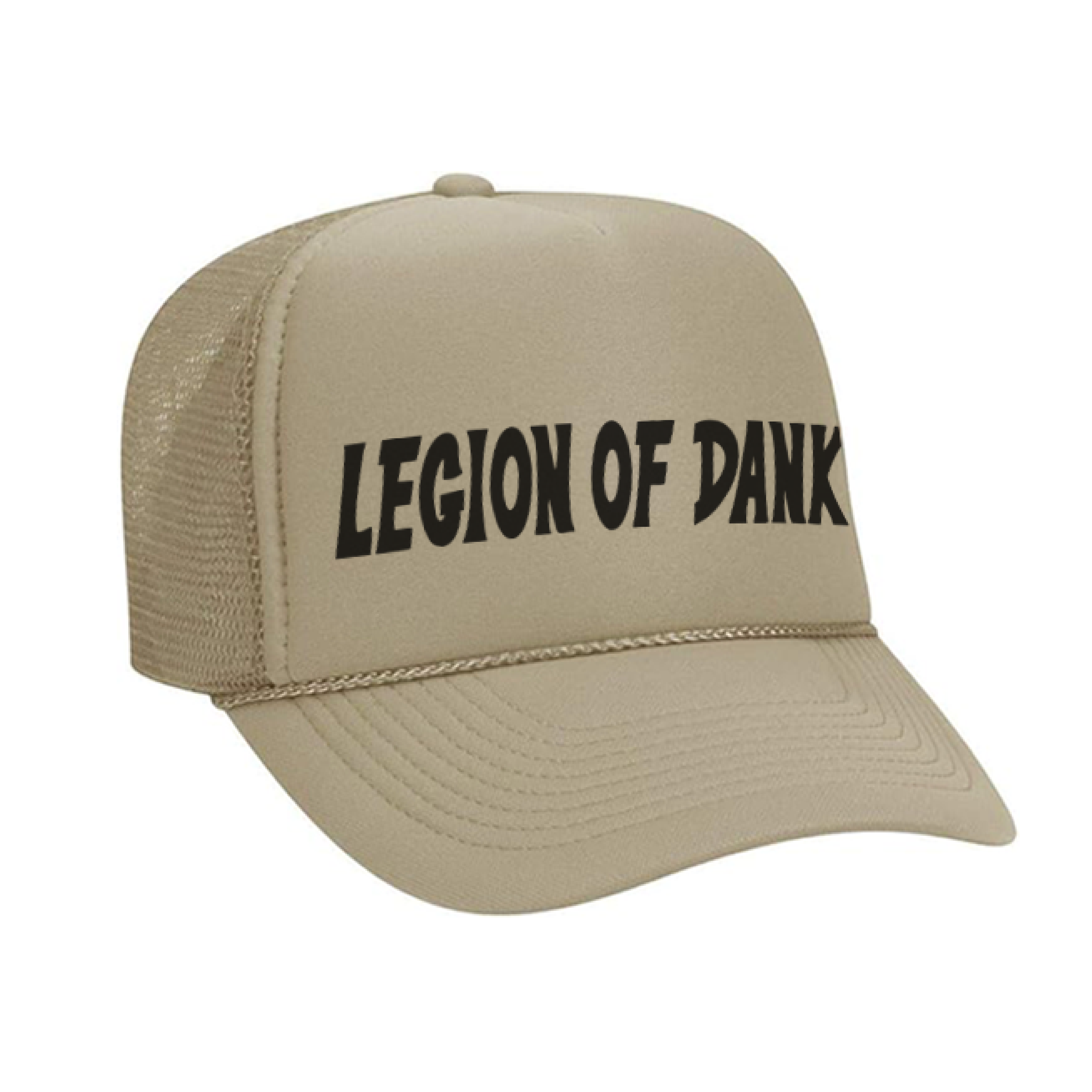 Legion of Dank Trucker Hat: Khaki