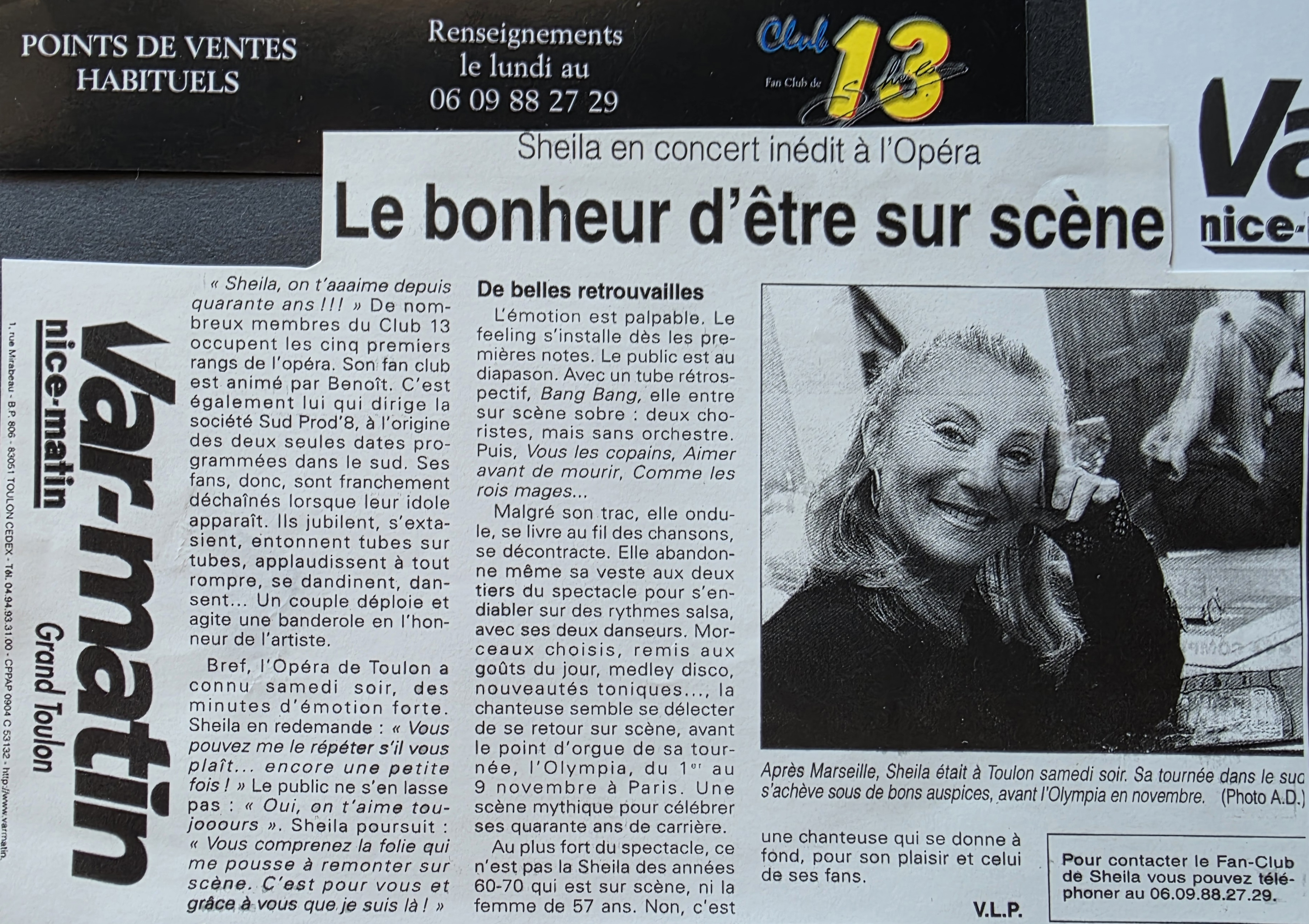 Je n'avais pas réalisé la vie que j'avais eue.