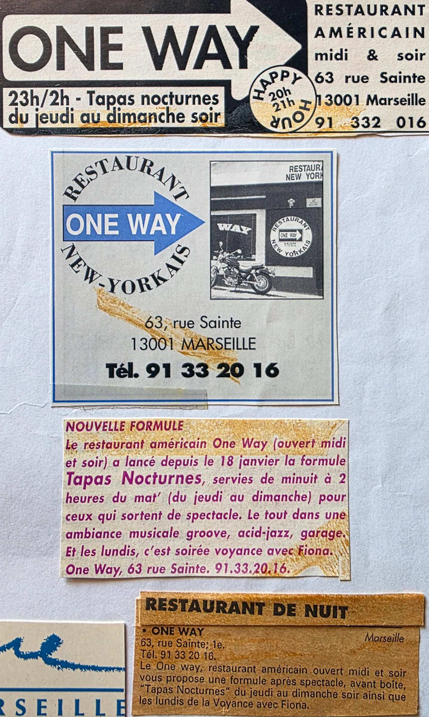 One Way, le restaurant new-yorkais de la rue Sainte