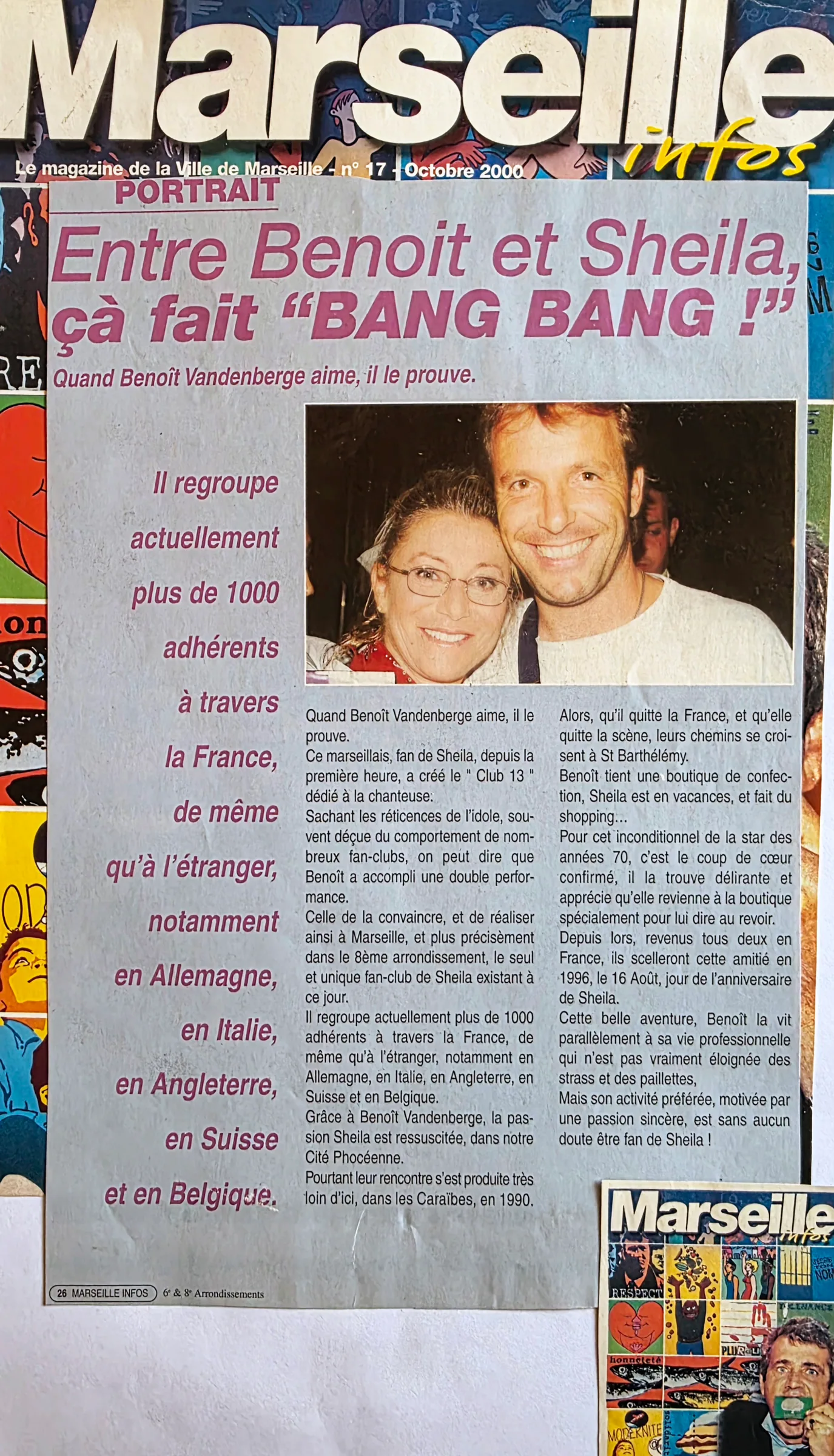 Entre Benoît et Sheila, ça fait « Bang Bang ! »