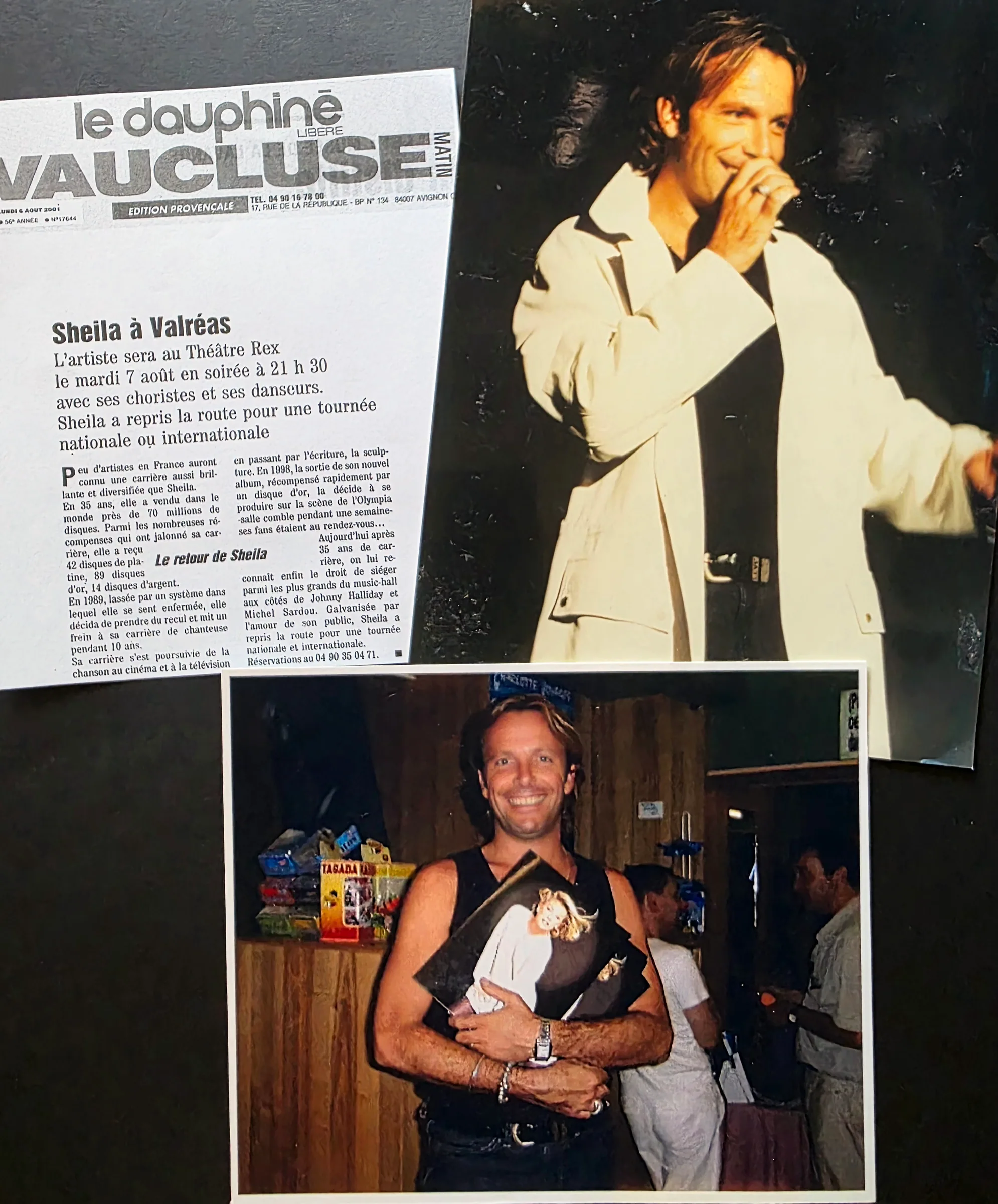 Sheila à Valréas — le retour de la chanteuse