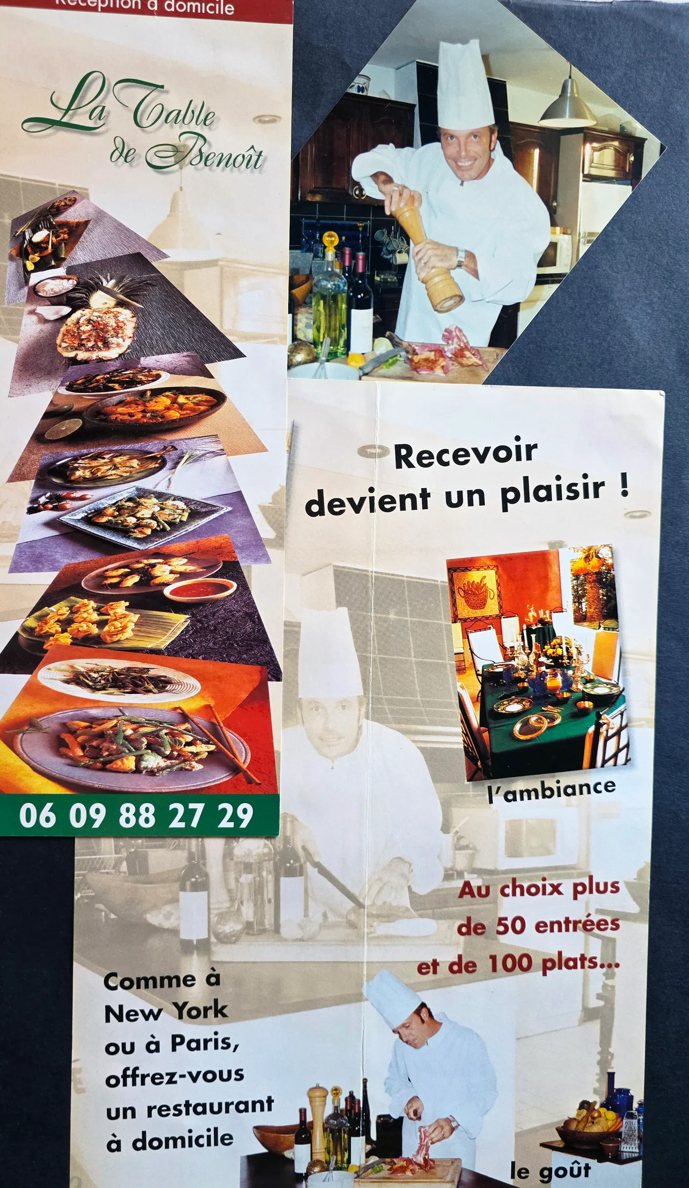 La Table de Benoît, le service de chef à domicile