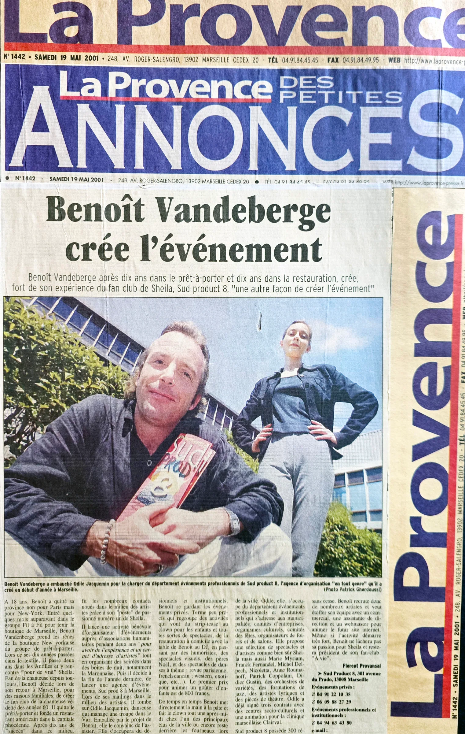 Benoît Vandenberge crée l'événement