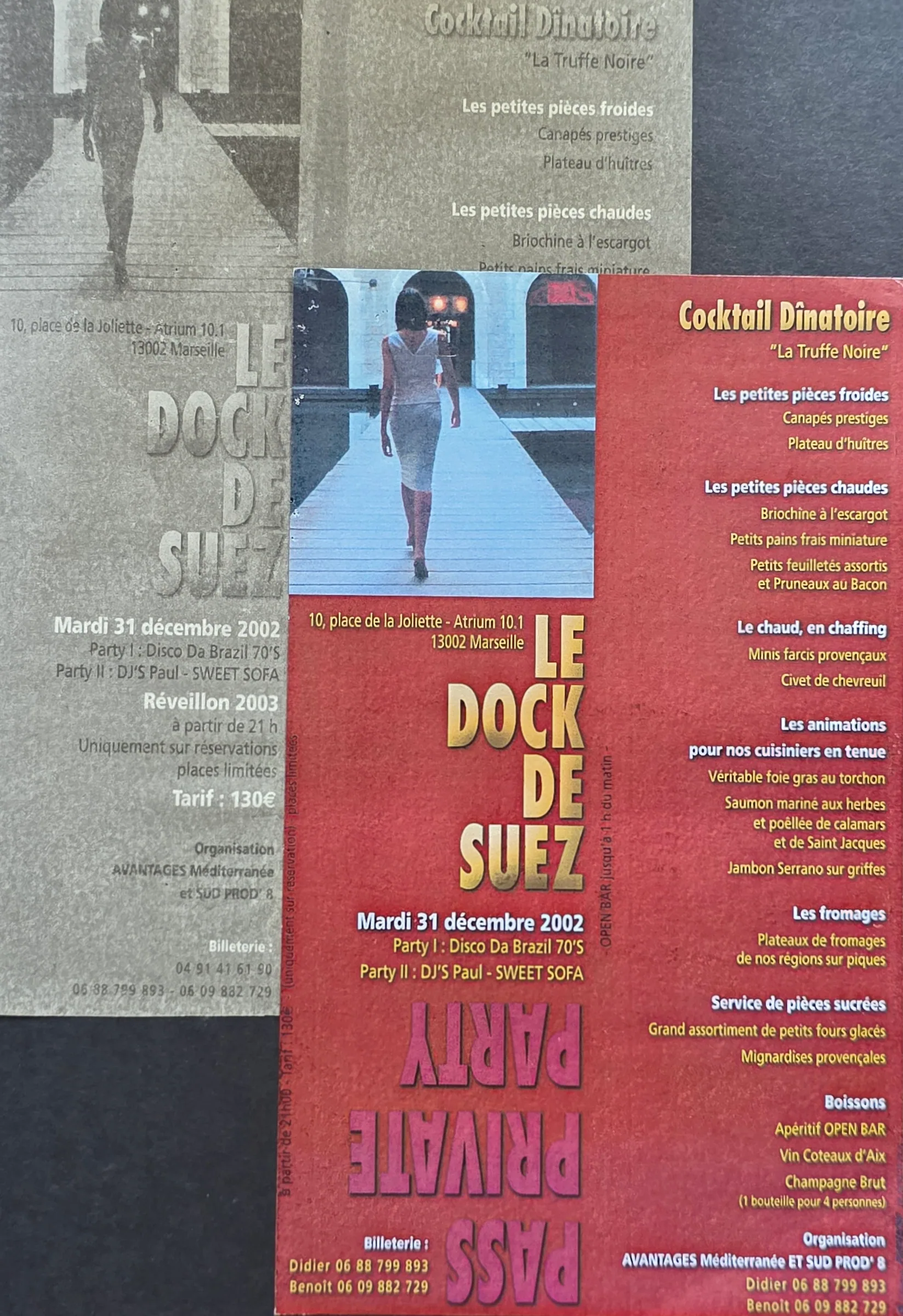 Le réveillon 2003 du Dock de Suez, par Sud Prod'8
