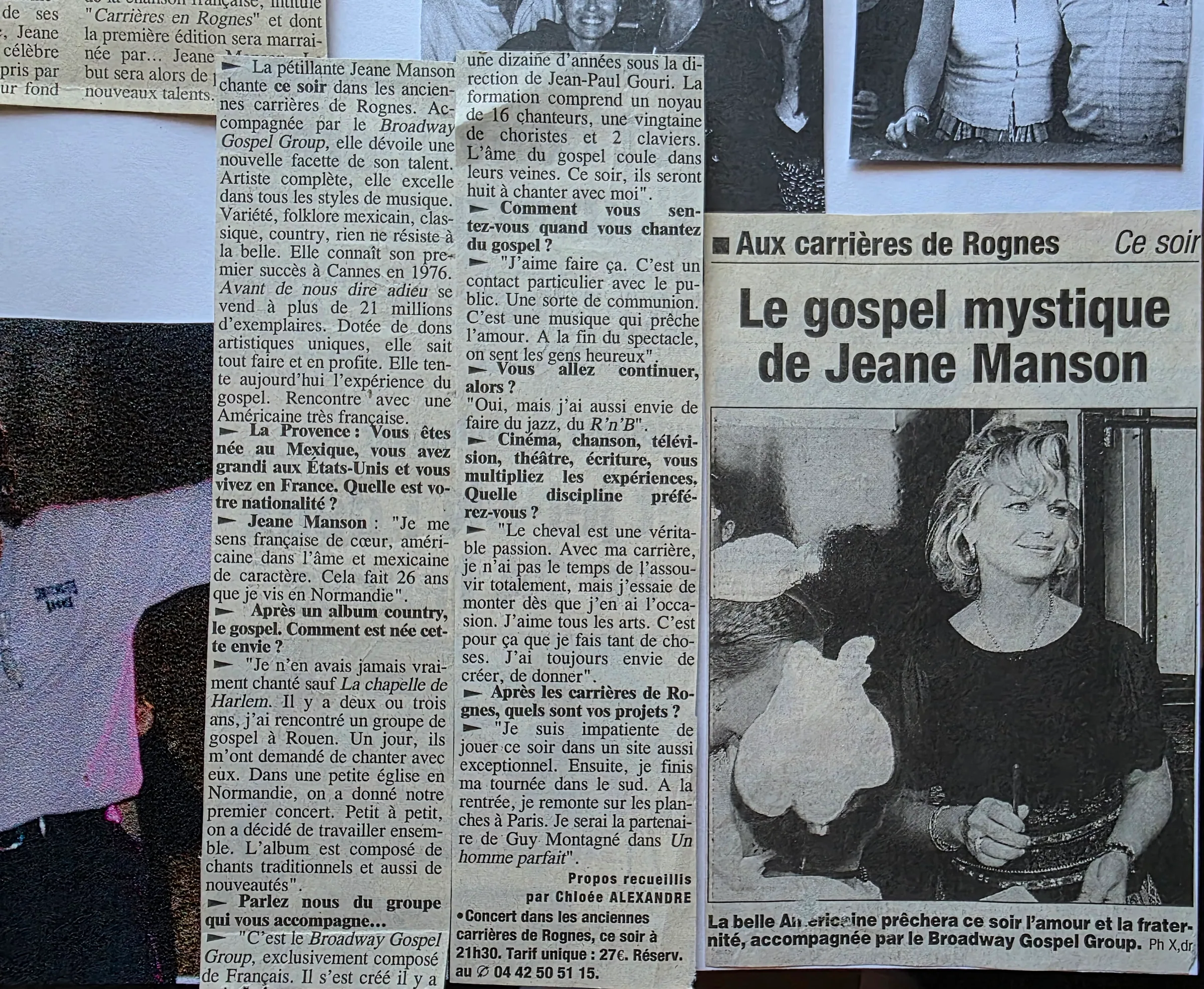 Le gospel mystique de Jeane Manson
