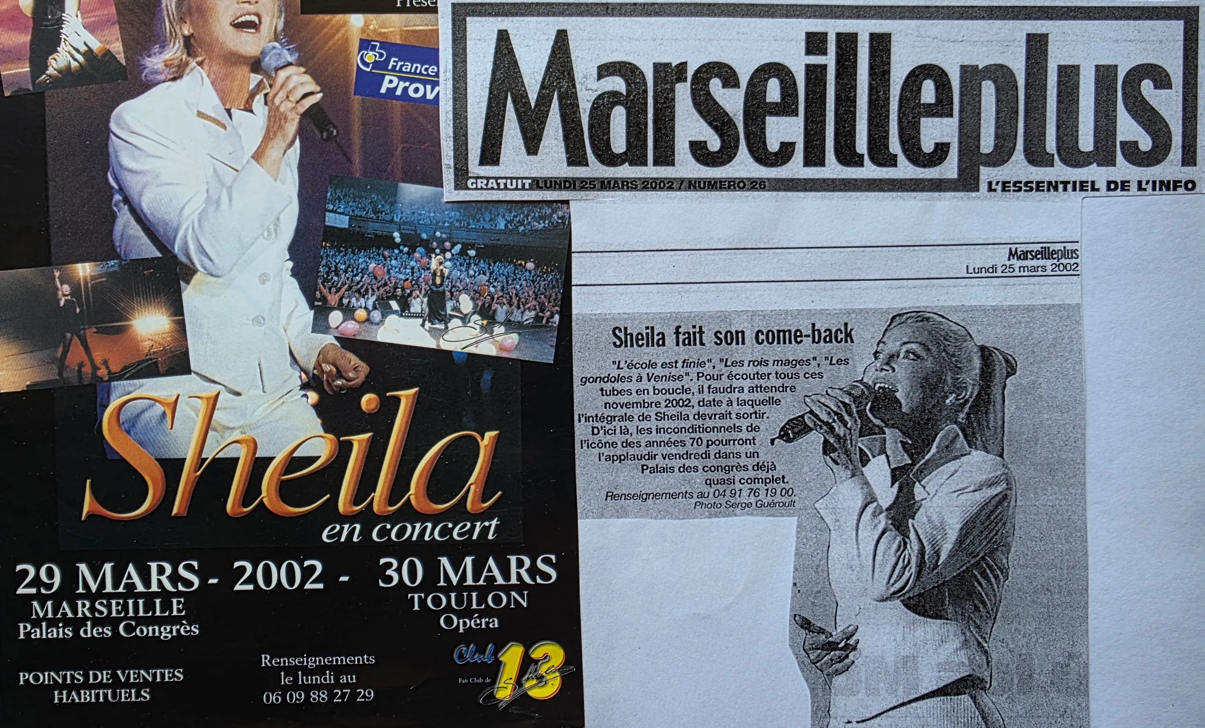 Sheila fait son come-back au Palais des Congrès