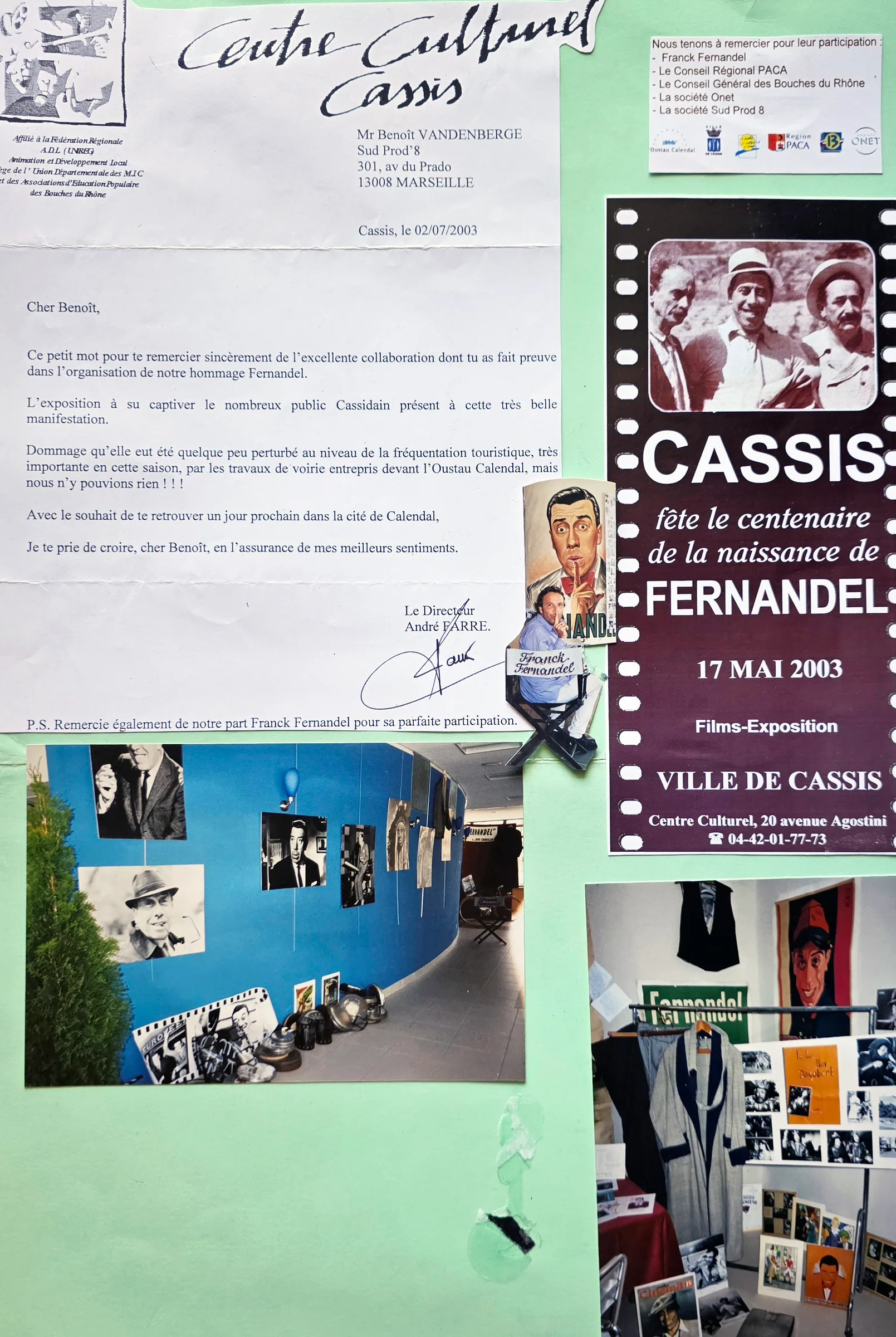 Cassis fête le centenaire de Fernandel