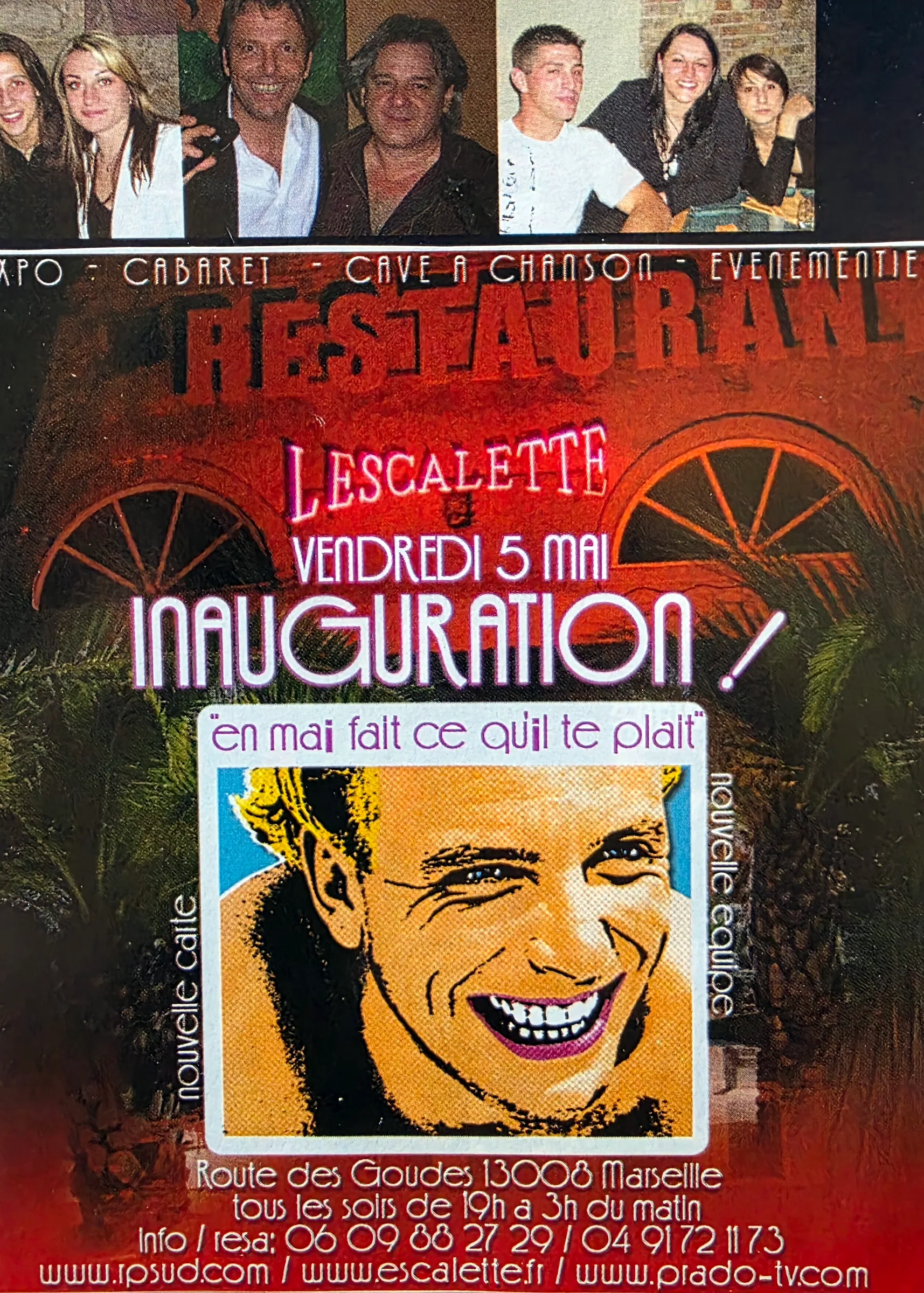 Inauguration de L'Escalette, route des Goudes