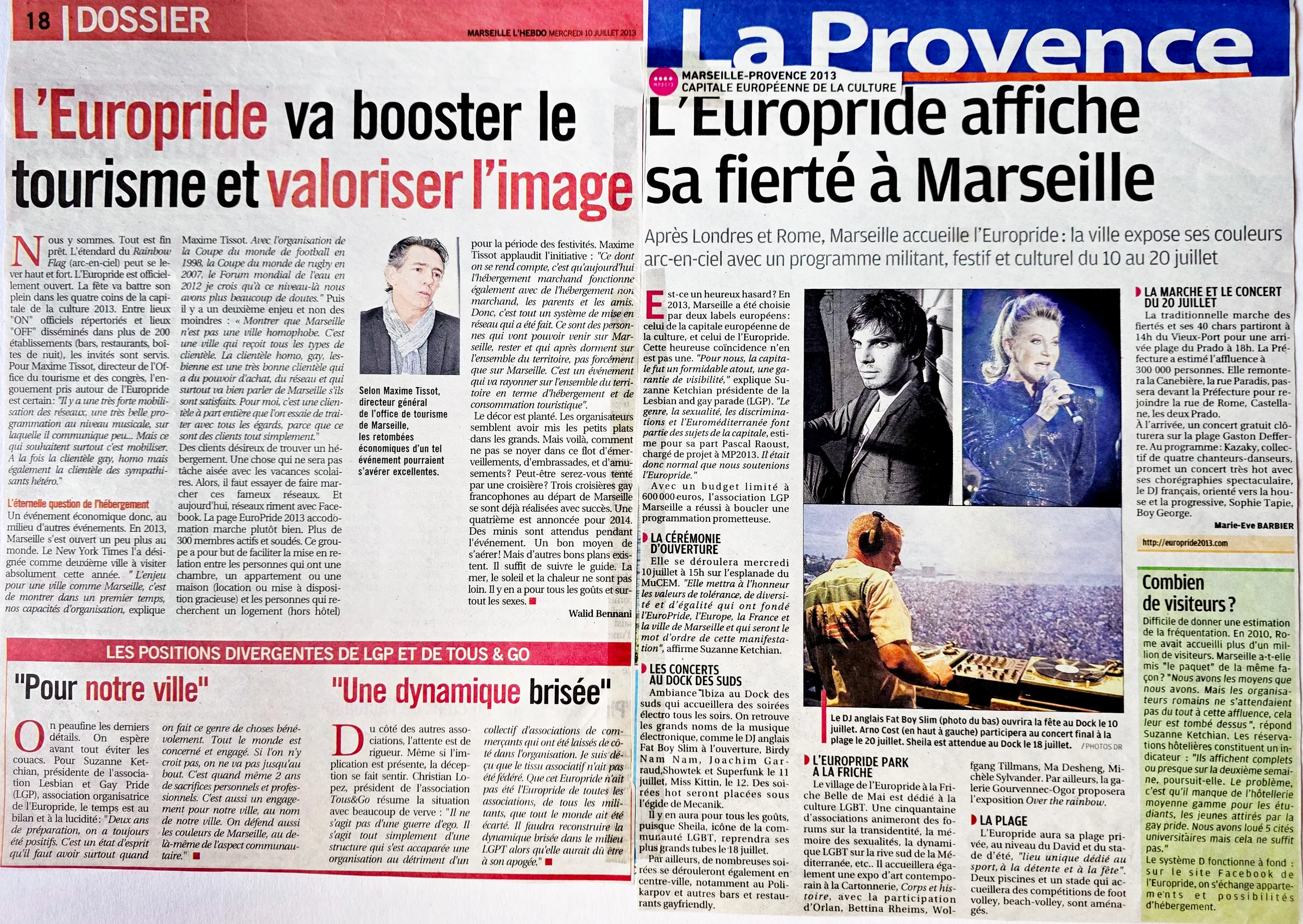 L'EuroPride va booster le tourisme et valoriser l'image de Marseille