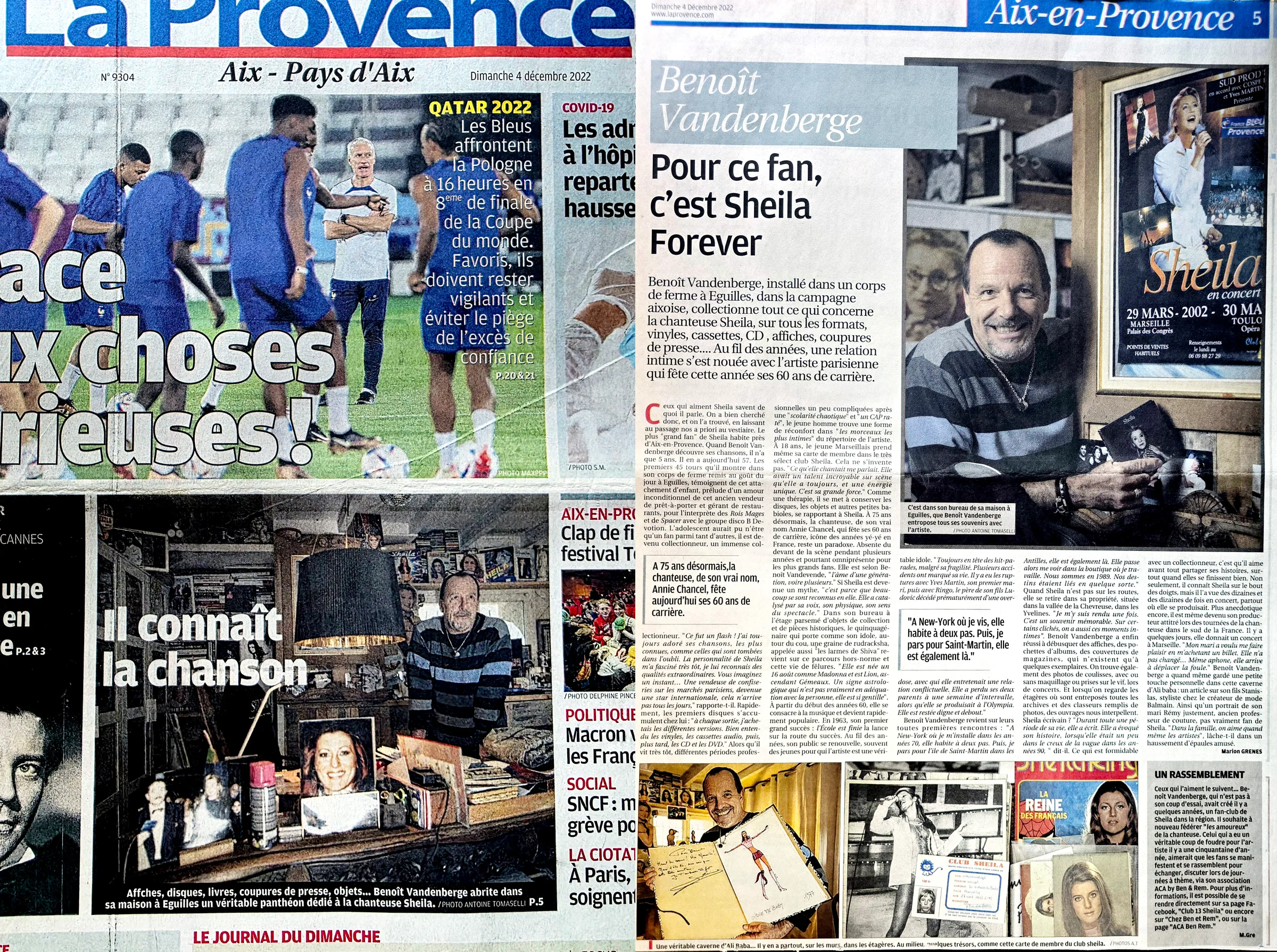 Pour ce fan, c'est Sheila Forever