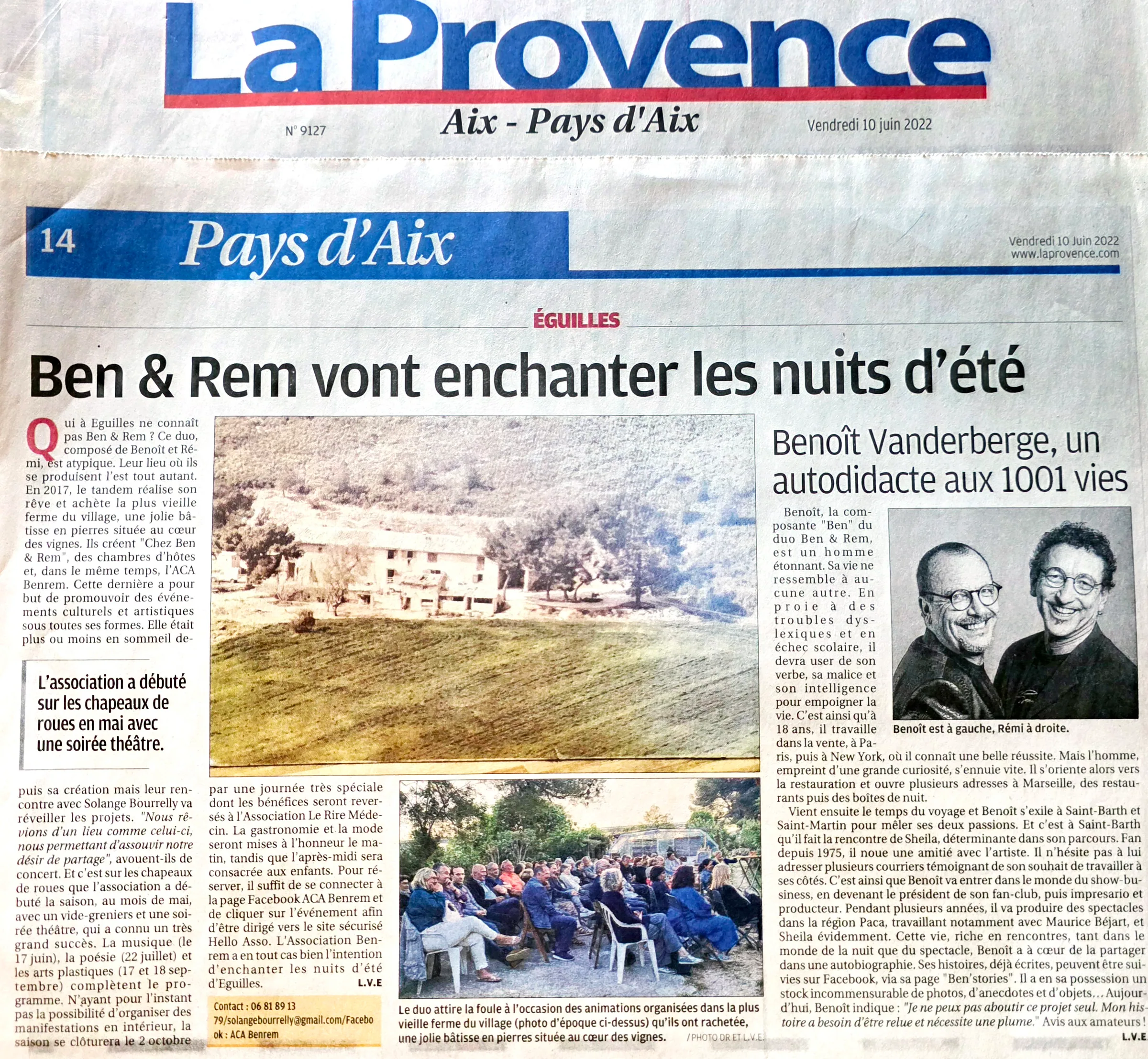Benoît Vandenberge, un autodidacte aux 1001 vies
