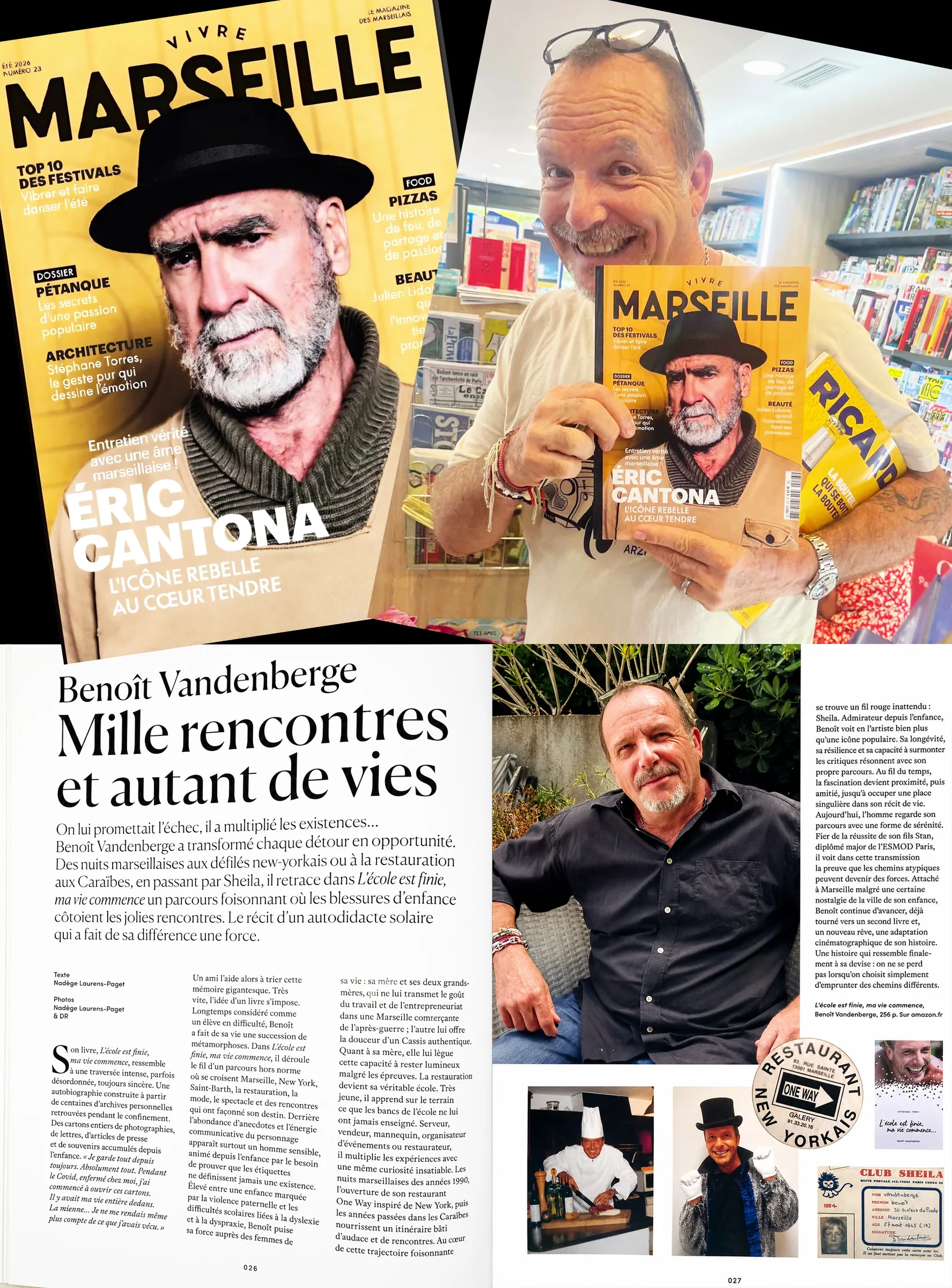 Benoît Vandenberge : mille rencontres et autant de vies