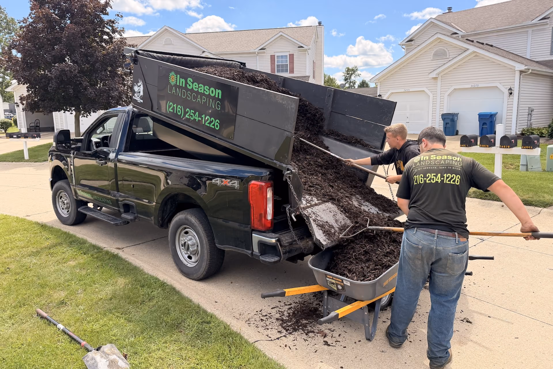 Join the In Season Landscaping lawn care and landscaping team in Northeast Ohio
